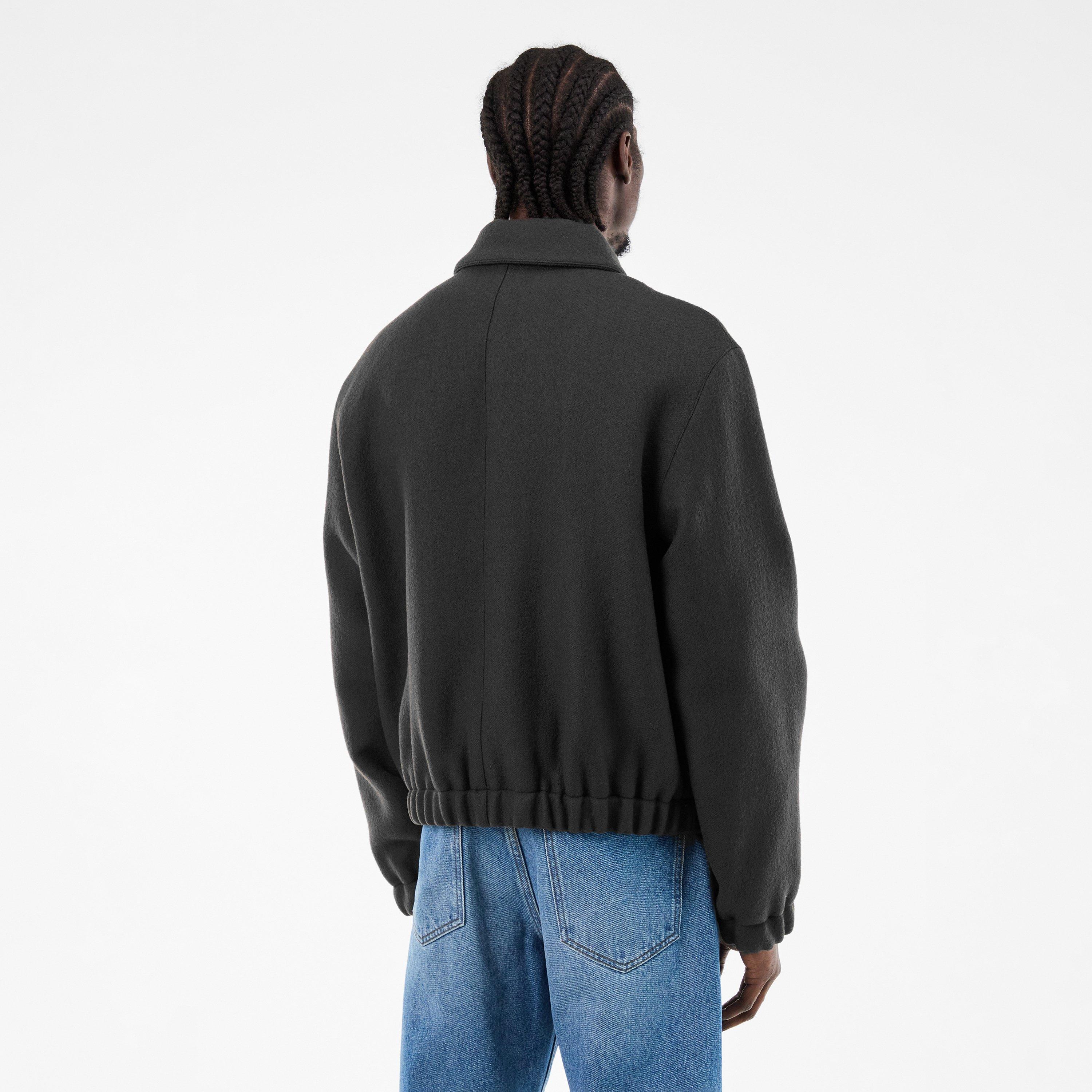 Anthracite 020 - Ami Paris - Men's Harrington Jacket - 4