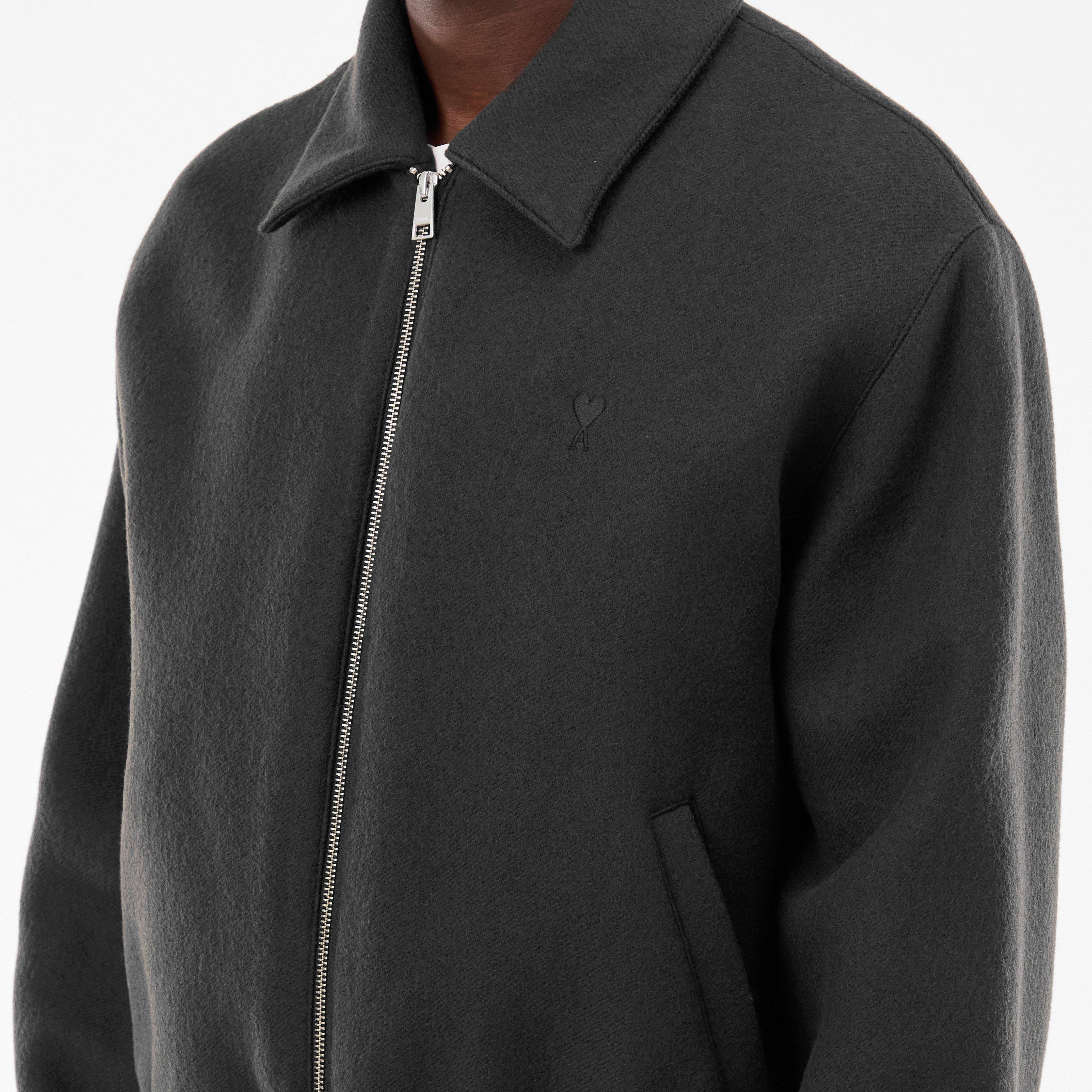 Anthracite 020 - Ami Paris - Men's Harrington Jacket - 5