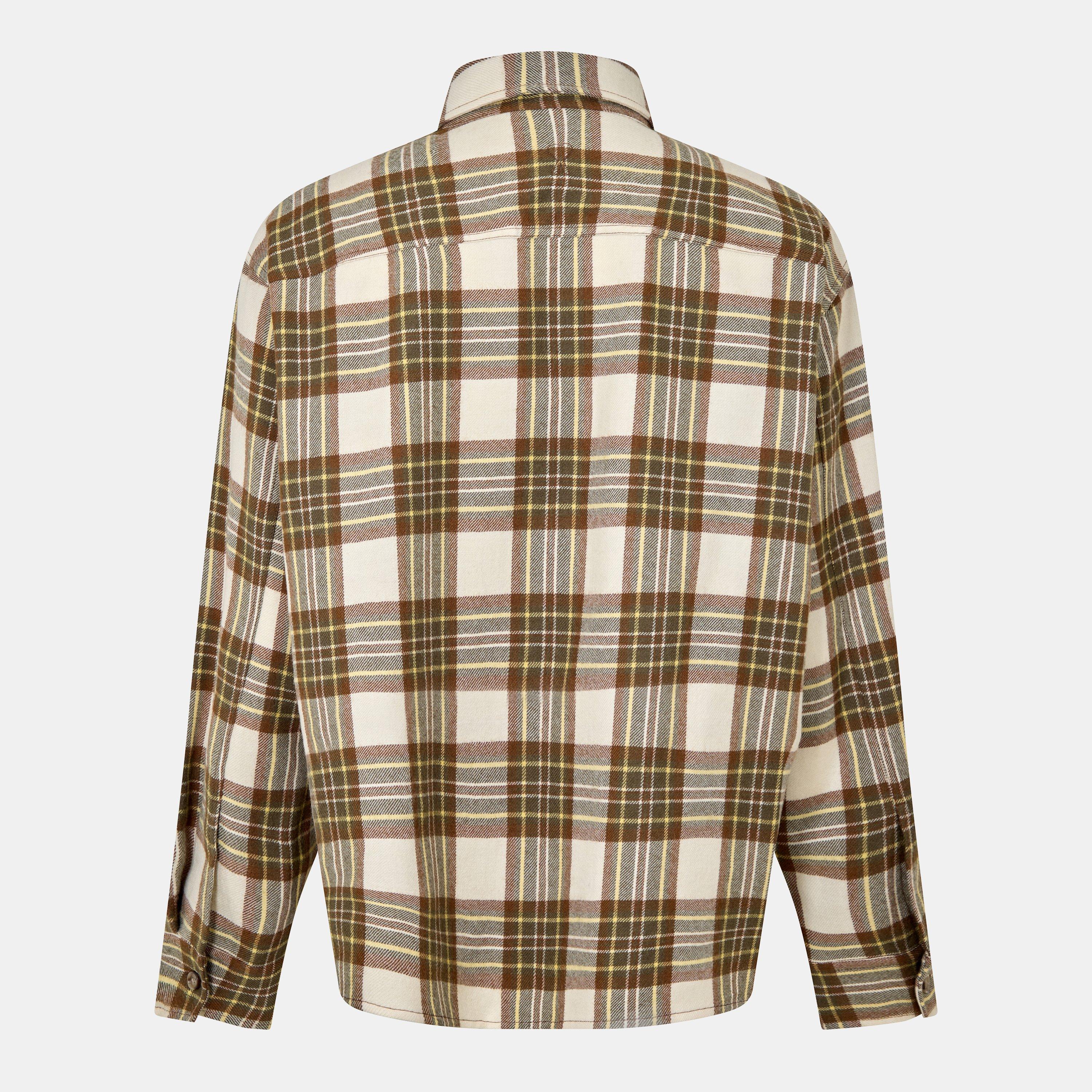 Noisette 2186 - Ami Paris - Men's Check Overshirt - 2