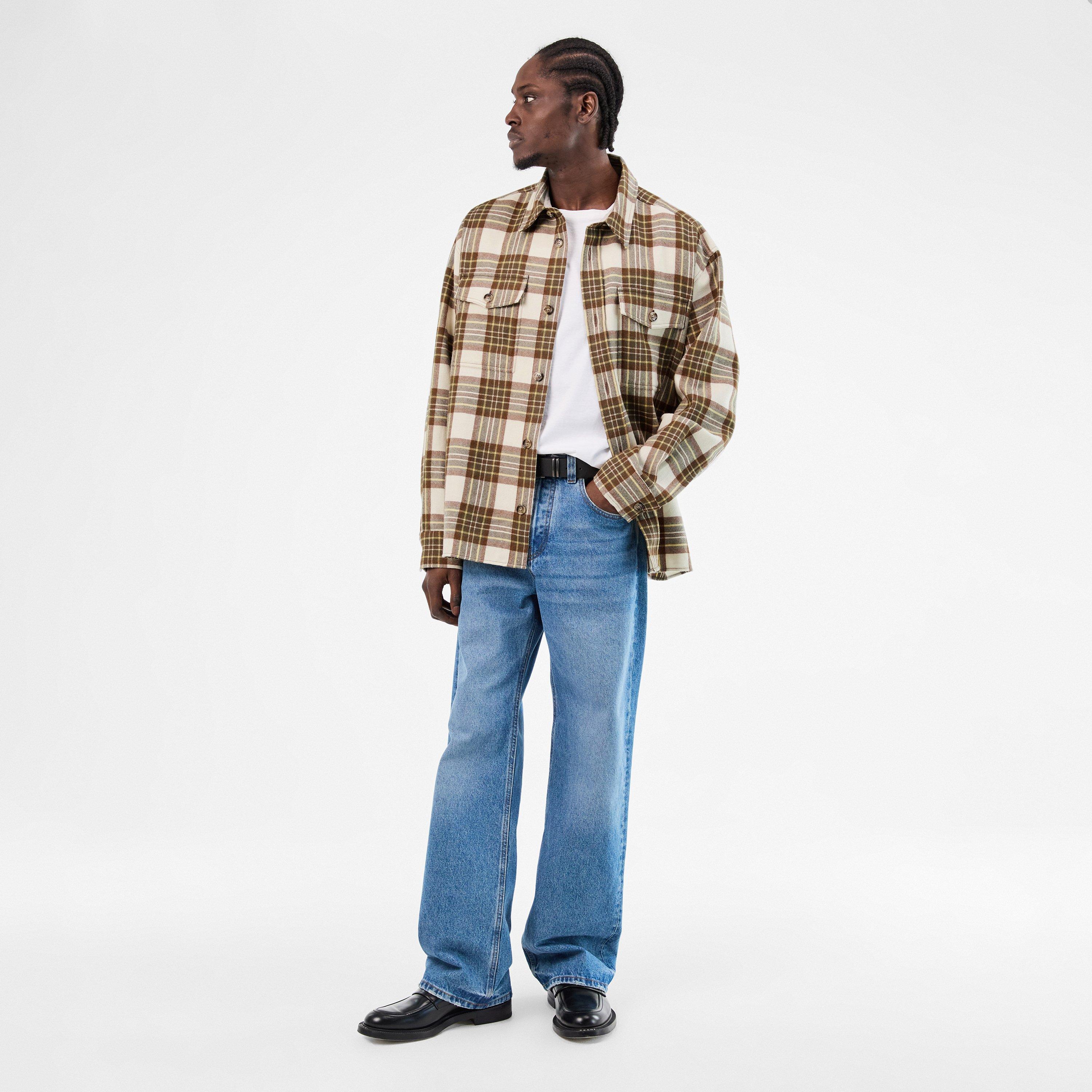 Ami Paris Men's Check Overshirt | Cruise Fashion