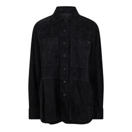 Emporio Armani Suede Shirt