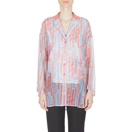 Emporio Armani Pattern Sheer Shirt