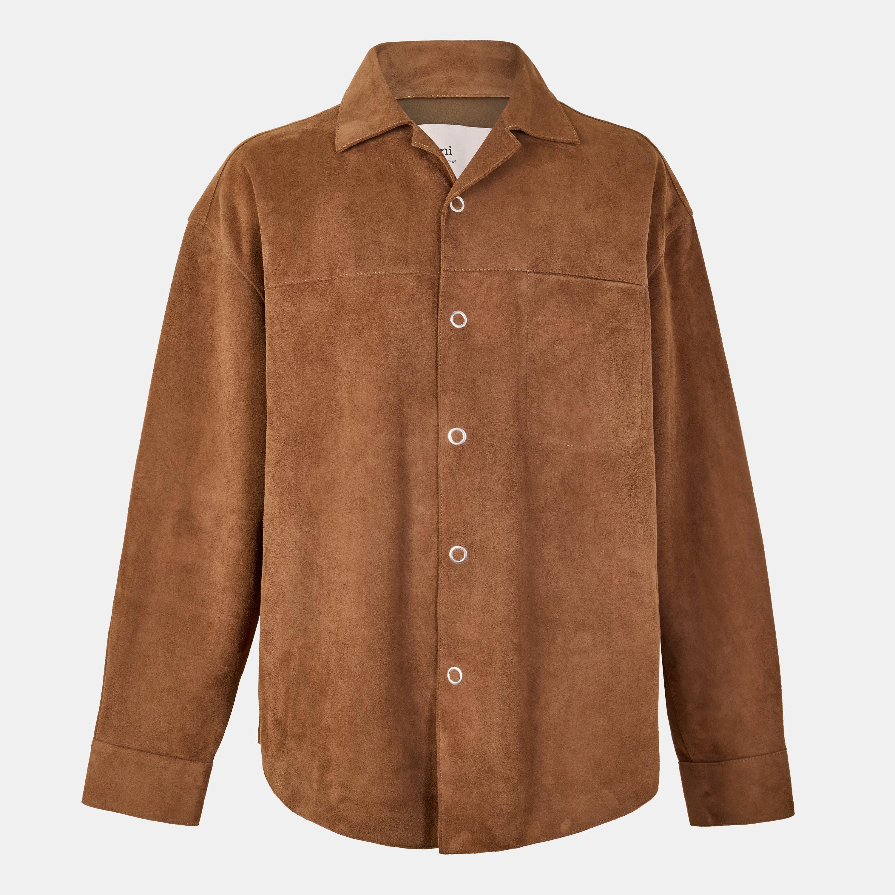 Noisette 216 - Ami Paris - Men's Leather Jacket - 1