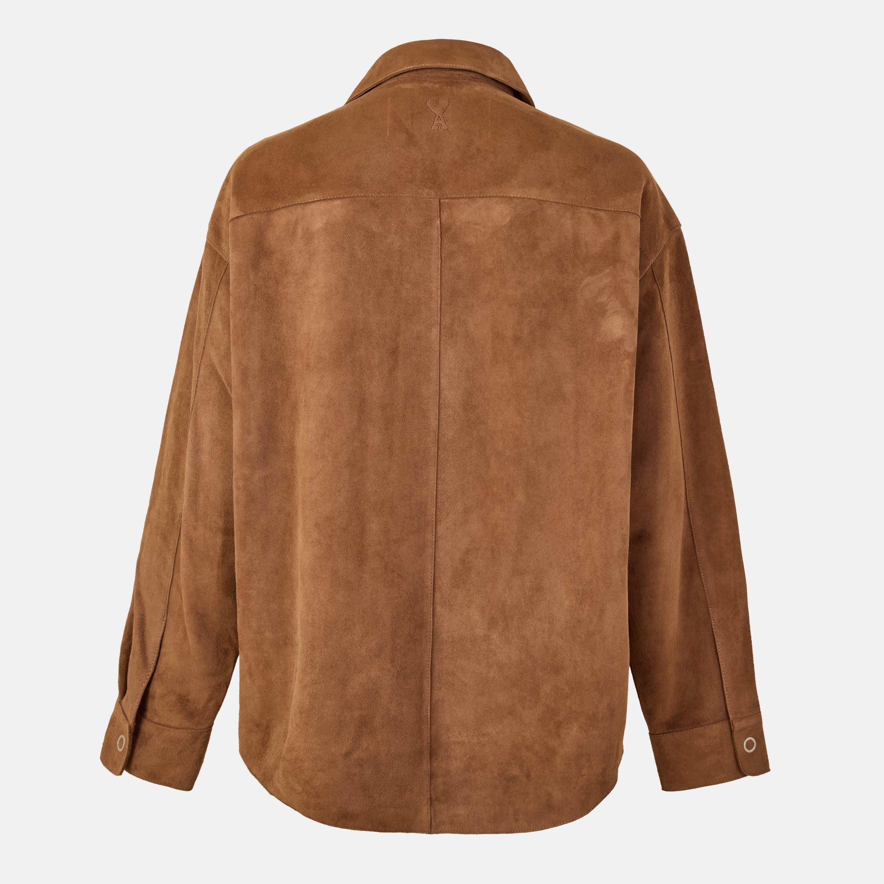 Noisette 216 - Ami Paris - Men's AMI Paris Leather Jacket - 2