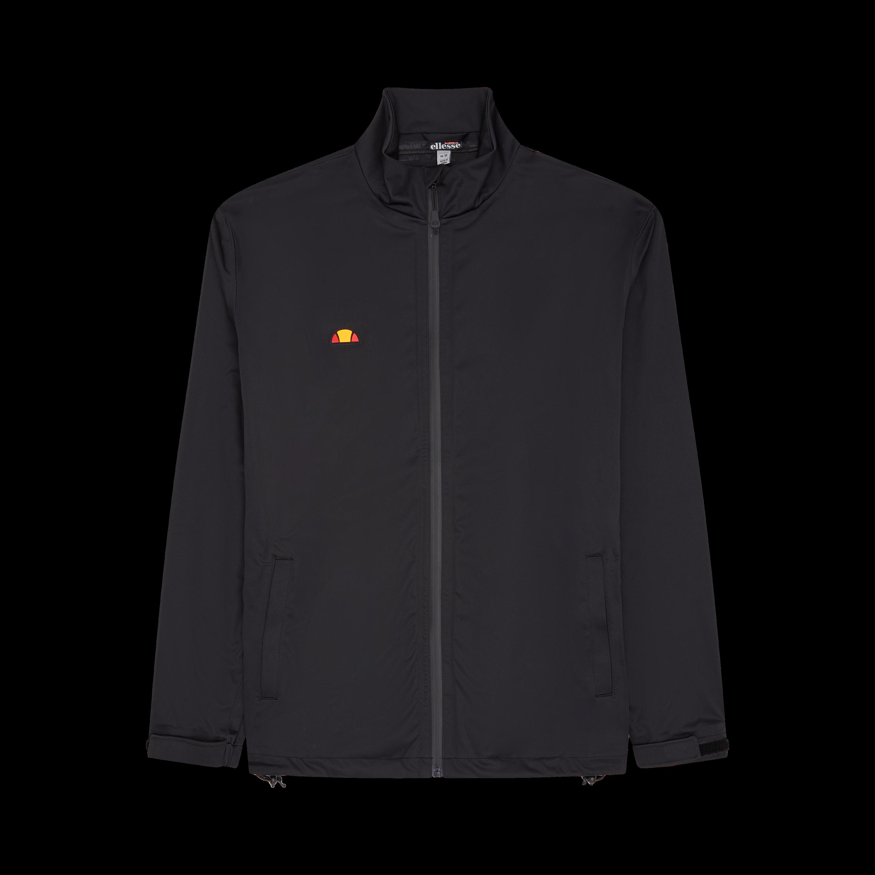 Black - Ellesse - Men's Karlia Waterproof Lightweight Rain Anorak - 1