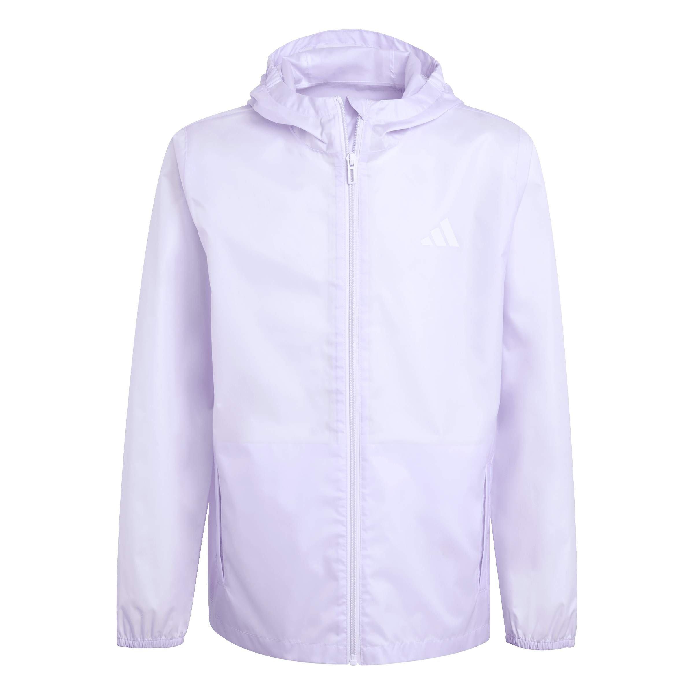 Adidas Girls Kids' Rain Anorak Jacket - Lilac - 13 Years