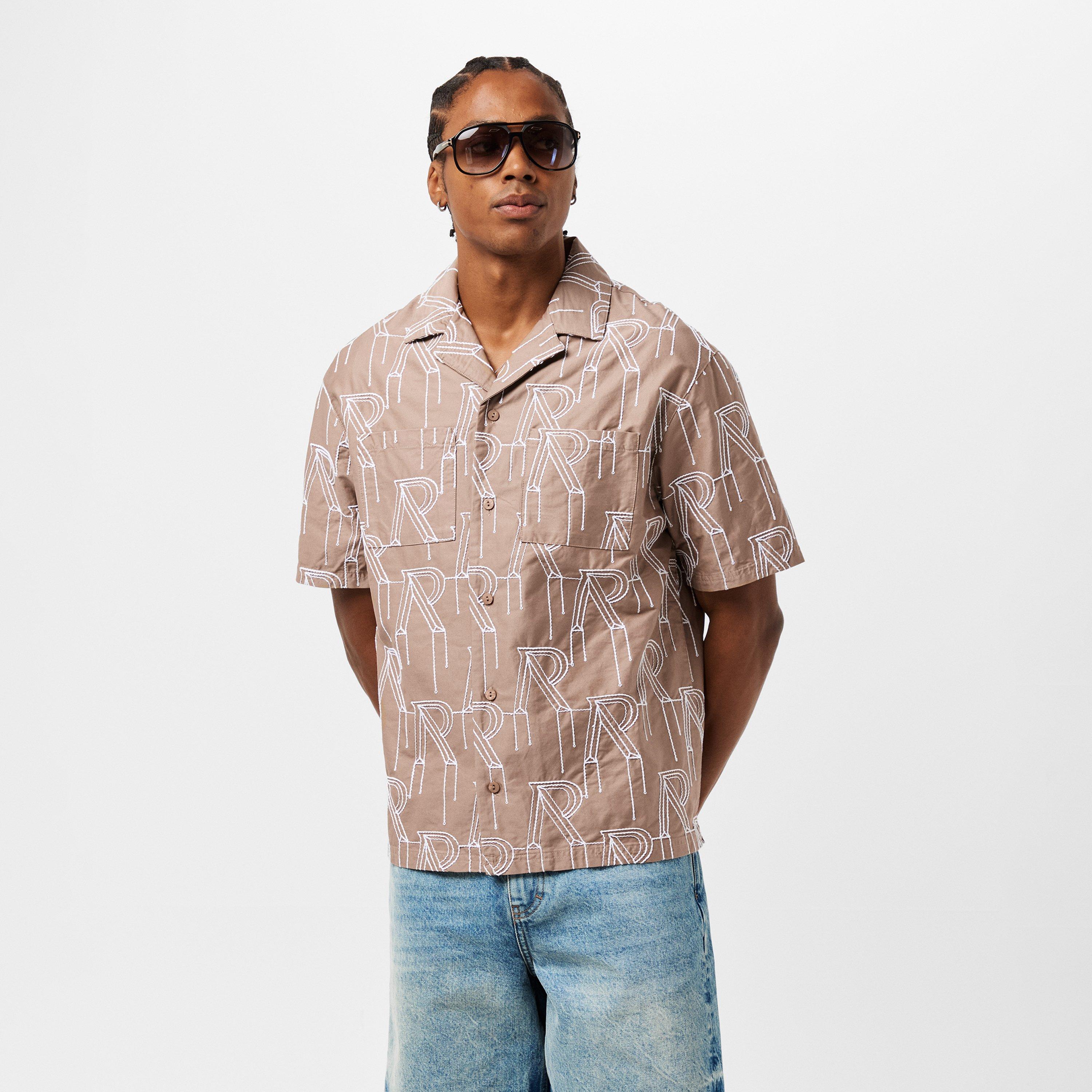 Washed Taupe - Represent - Men's Structured Tailored Fit Overshirt - 3