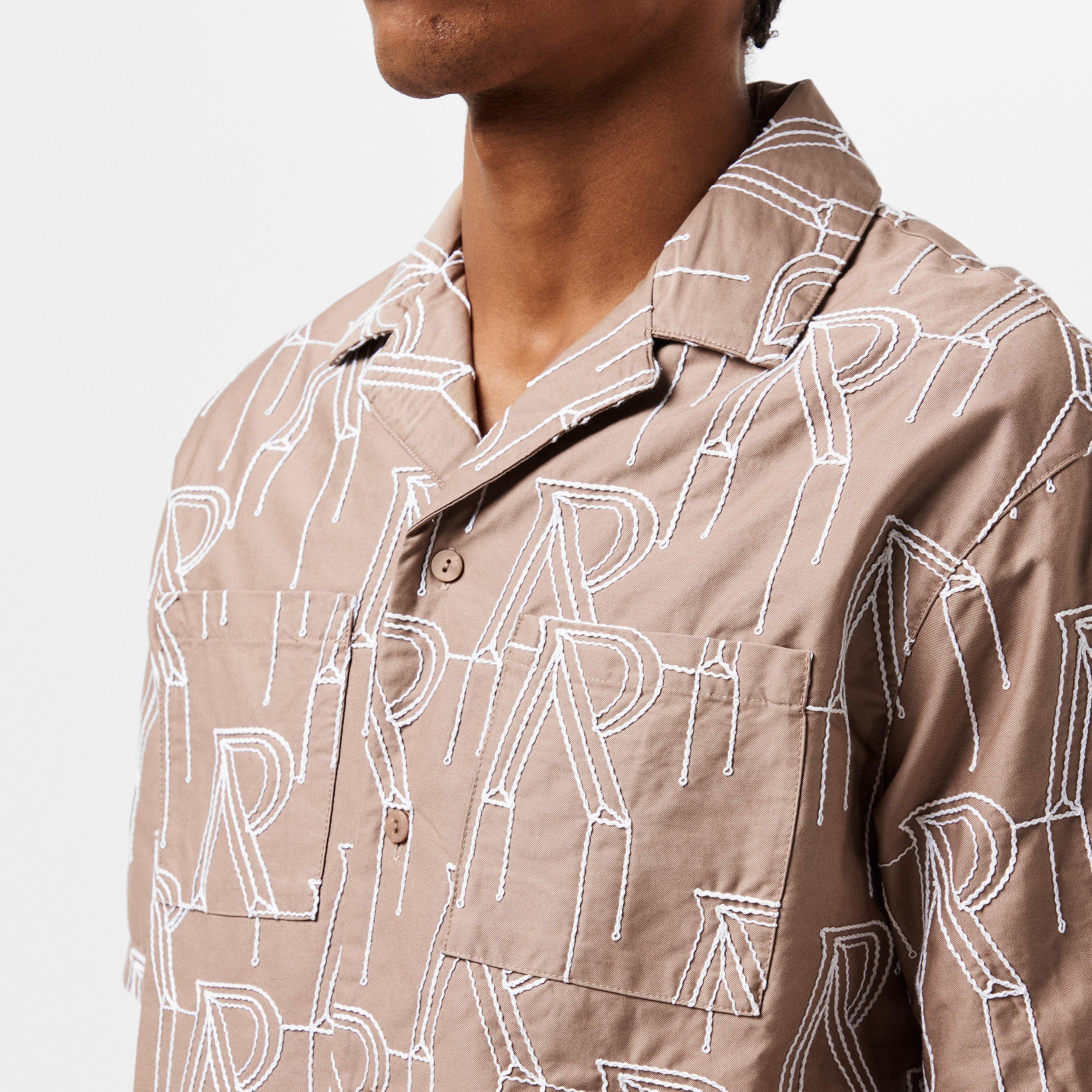 Washed Taupe - Represent - Men's Structured Tailored Fit Overshirt - 5