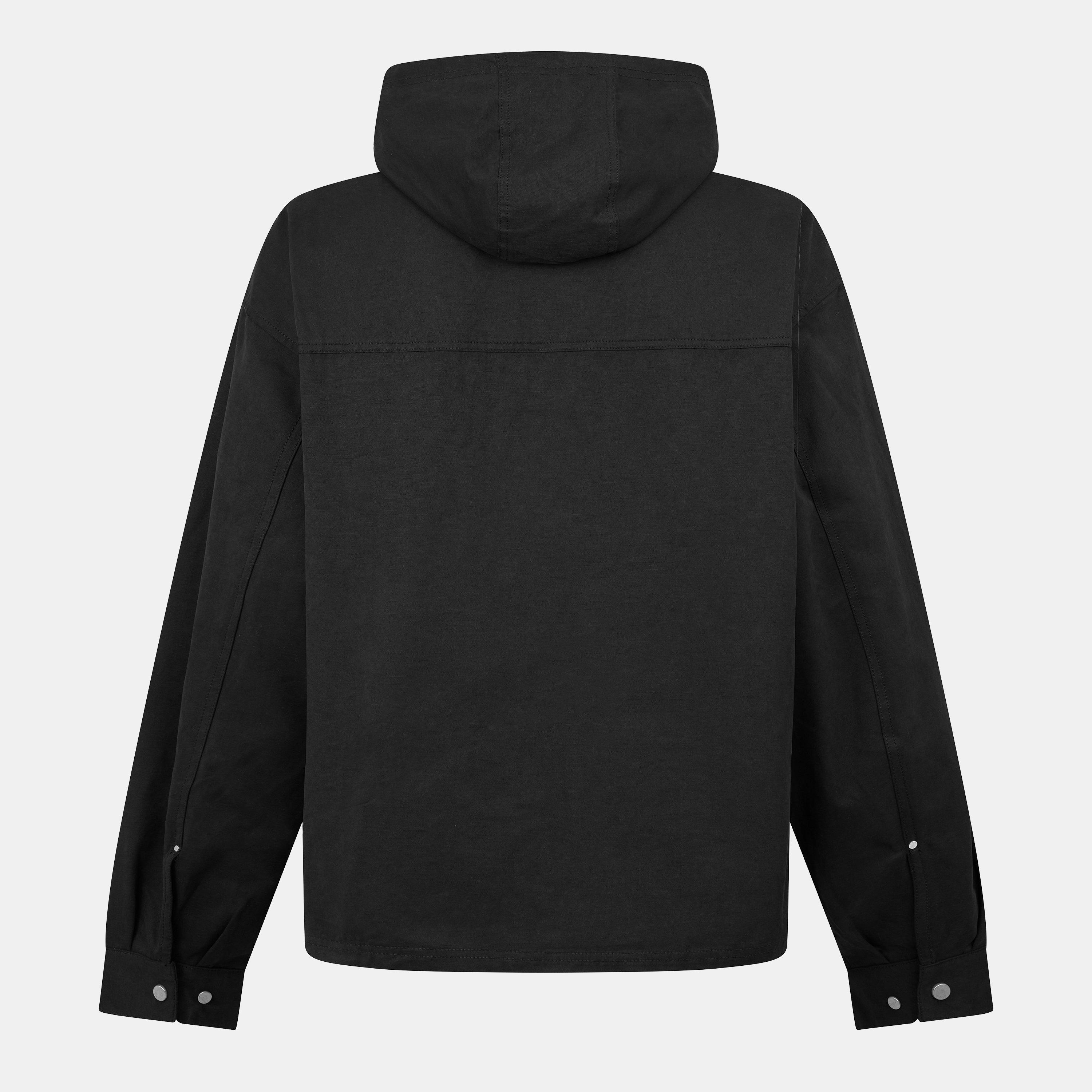 Jet Black - Represent - Men's Workwear-Inspired Relaxed Fit Overshirt - 2