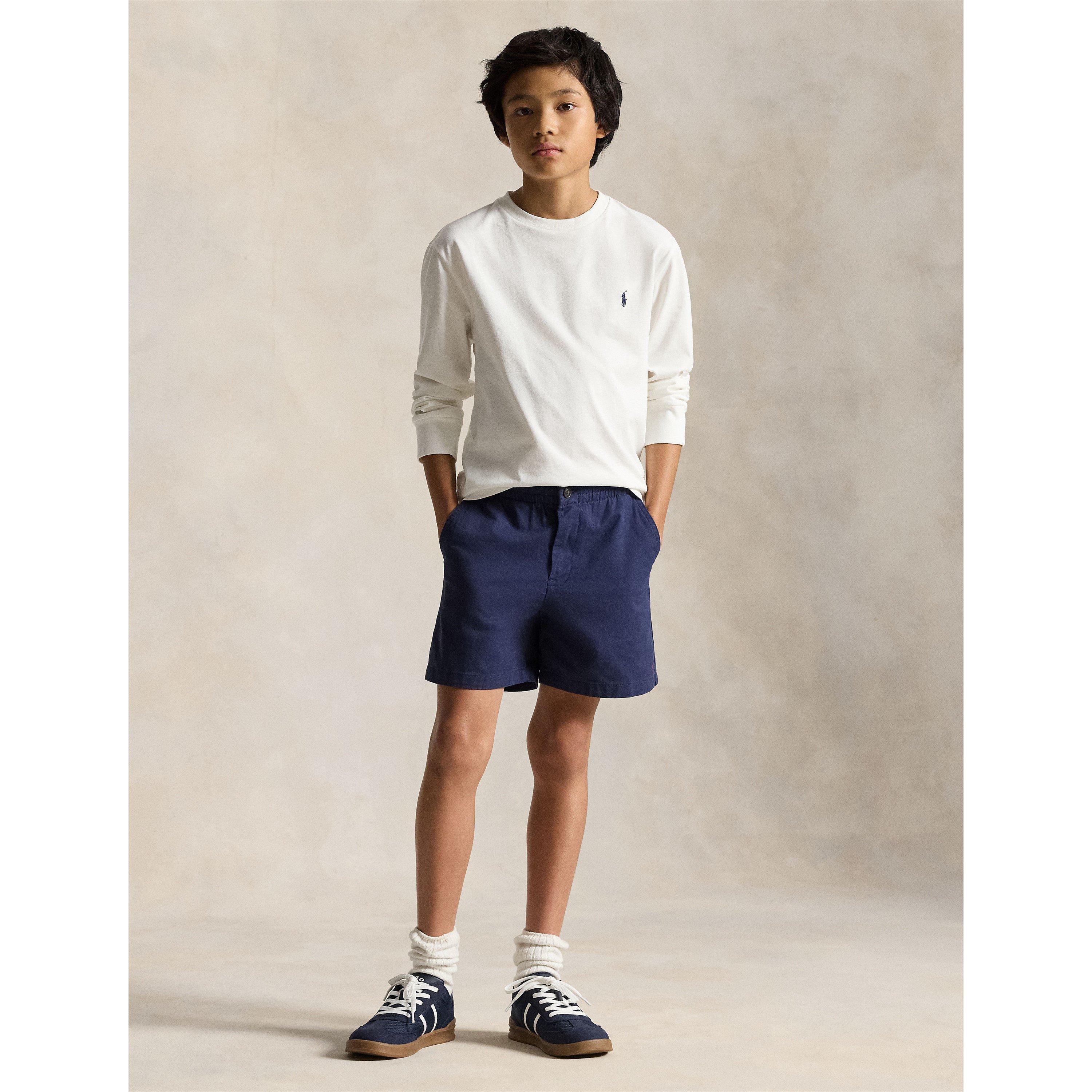White - Polo Ralph Lauren - Kids' Cotton Long Sleeve T-Shirt - 5