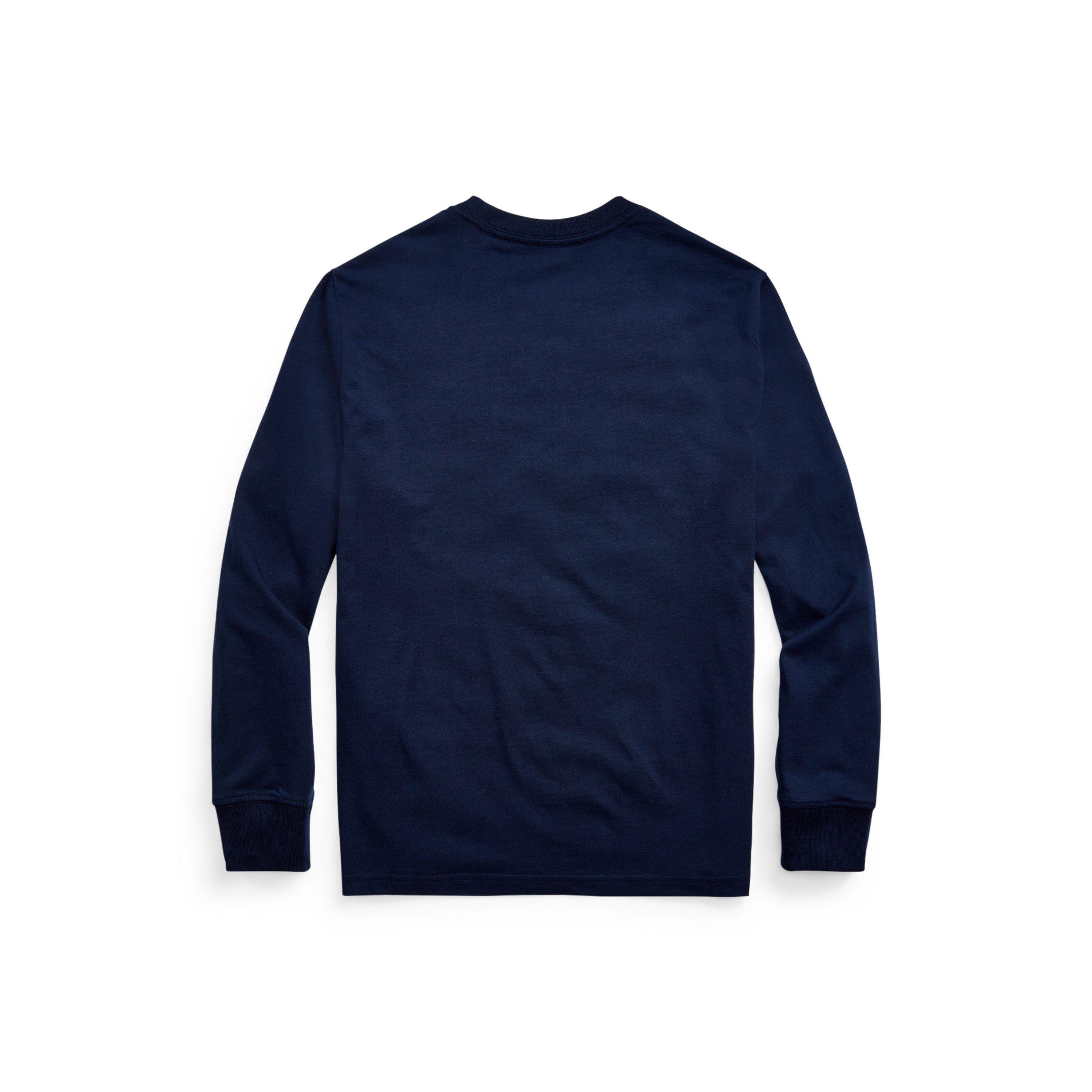 Cruise Navy - Polo Ralph Lauren - Kids' Cotton Long Sleeve T-Shirt - 2