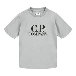 CP Company BoyS Goggle Logo T Shirt