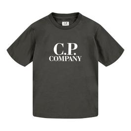 CP Company BoyS Goggle Logo T Shirt