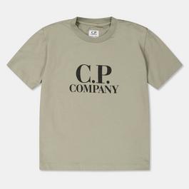 CP Company BoyS Goggle Logo T Shirt