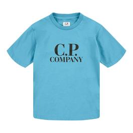 CP Company BoyS Goggle Logo T Shirt