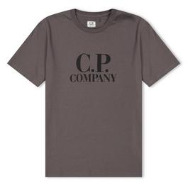 CP Company BoyS Goggle Logo T Shirt