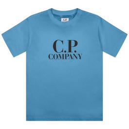 CP Company BoyS Goggle Logo T Shirt