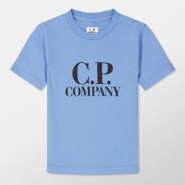 CP Company BoyS Goggle Logo T Shirt