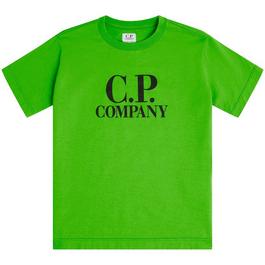 CP Company BoyS Goggle Logo T Shirt