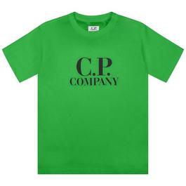 CP Company Boy's Goggle Logo T Shirt