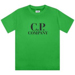 CP Company BoyS Goggle Logo T Shirt