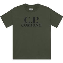 CP Company Boy's Goggle Logo T Shirt
