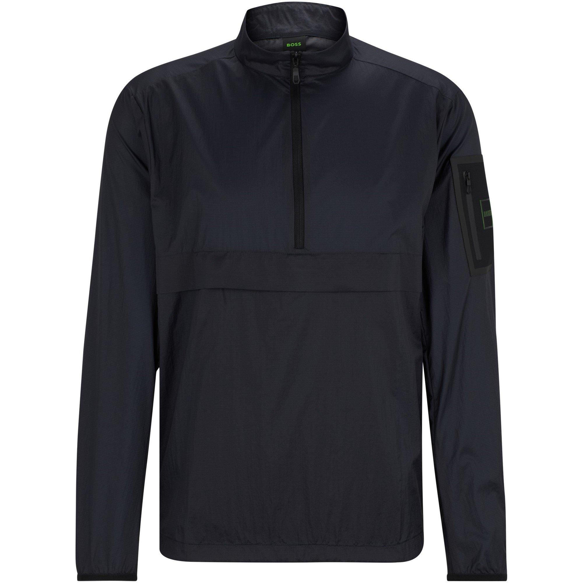 Dark Blue - Boss - Junior Fonse Weather-Resistant Windbreaker - 6