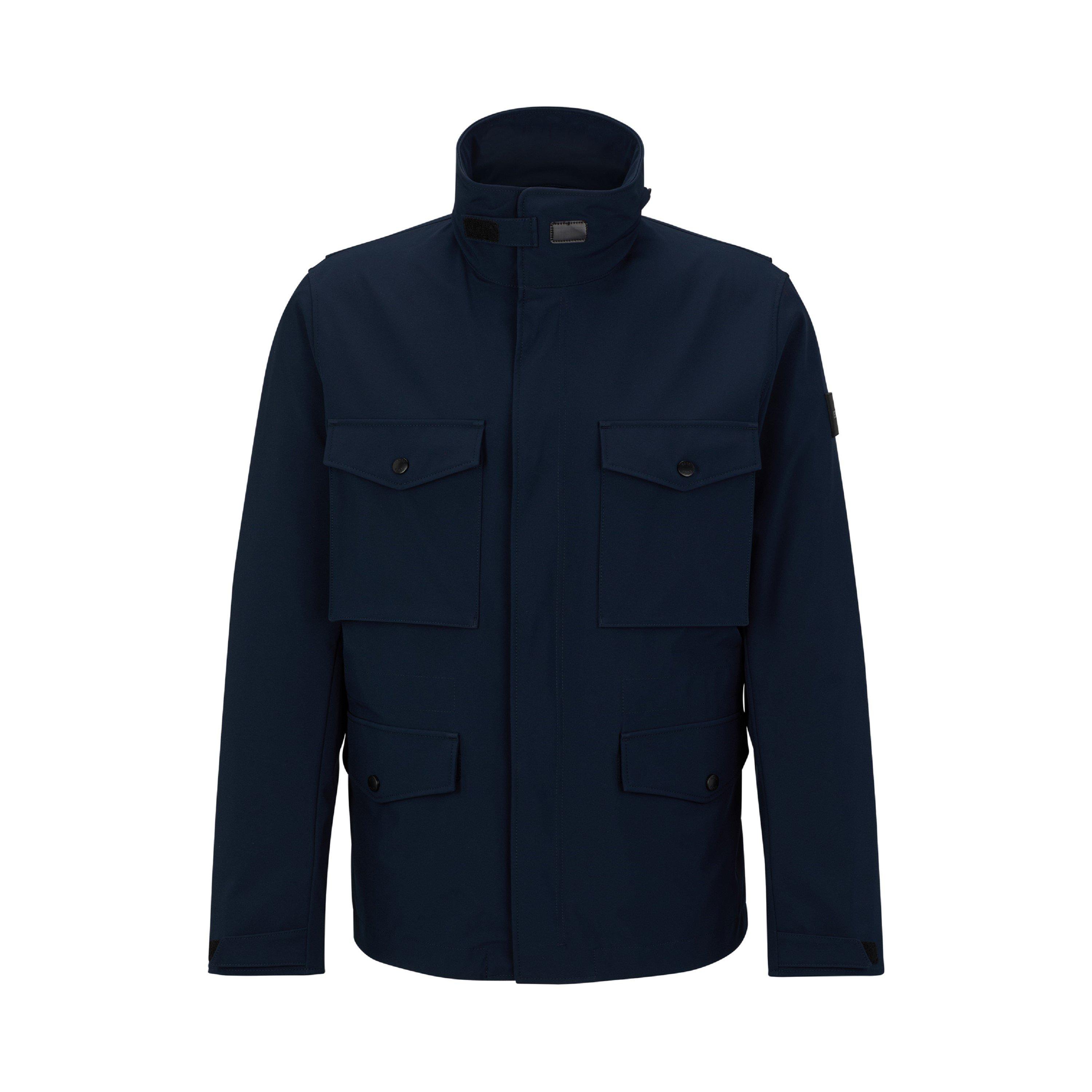 Dark Blue - Boss - Men's P Cardello Trench Coat - 1
