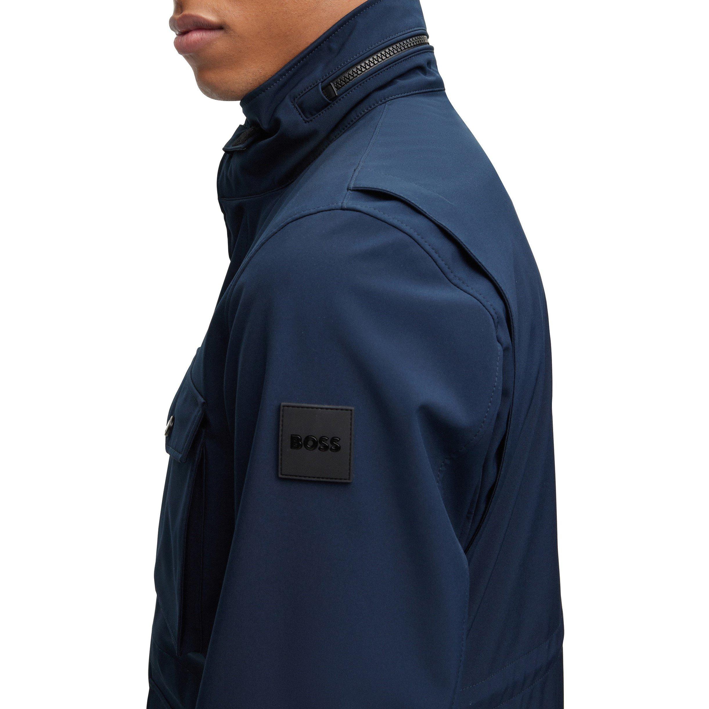 Dark Blue - Boss - Men's P Cardello Trench Coat - 5