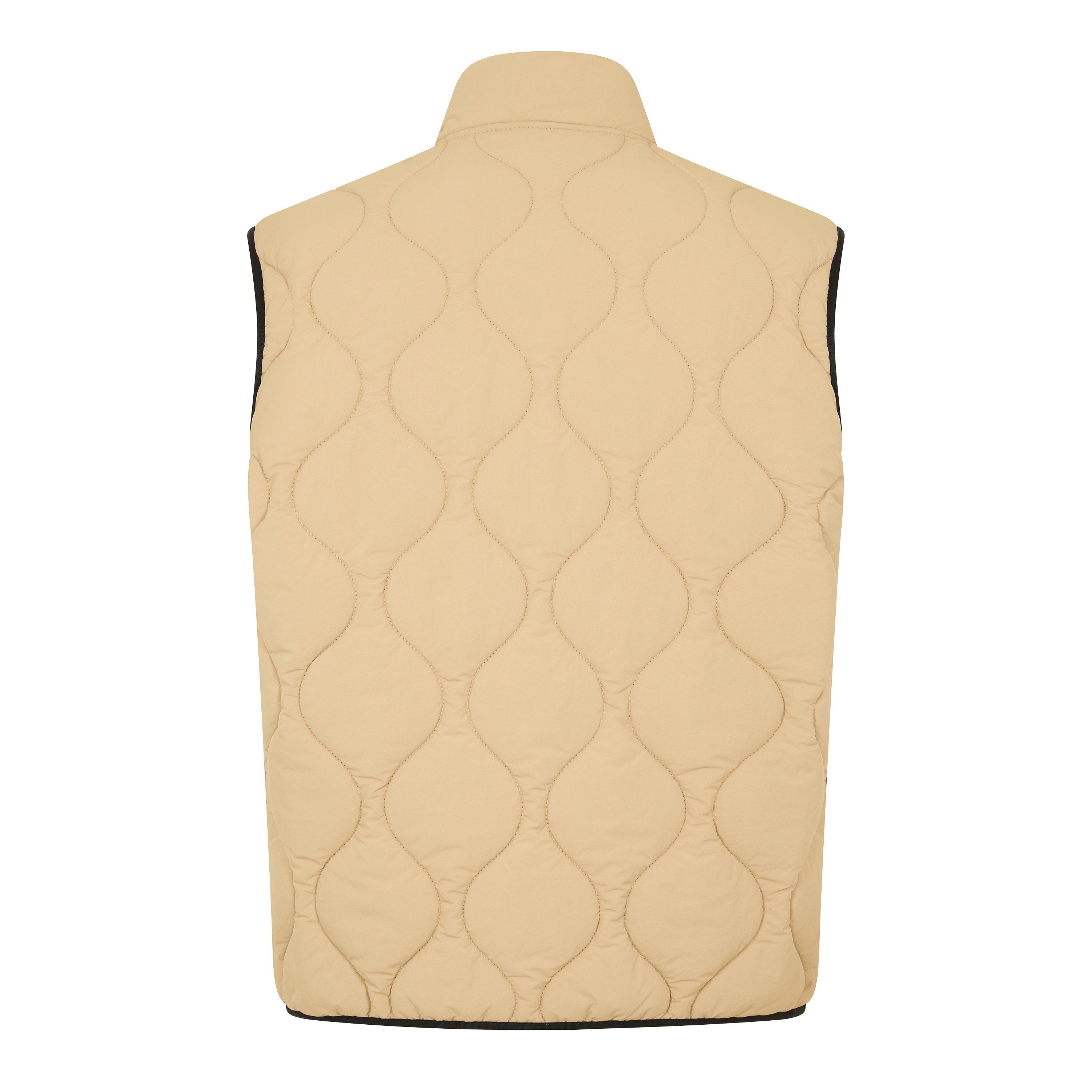 Medium Beige - Hugo - Men's Sleeveless Gilet - 2