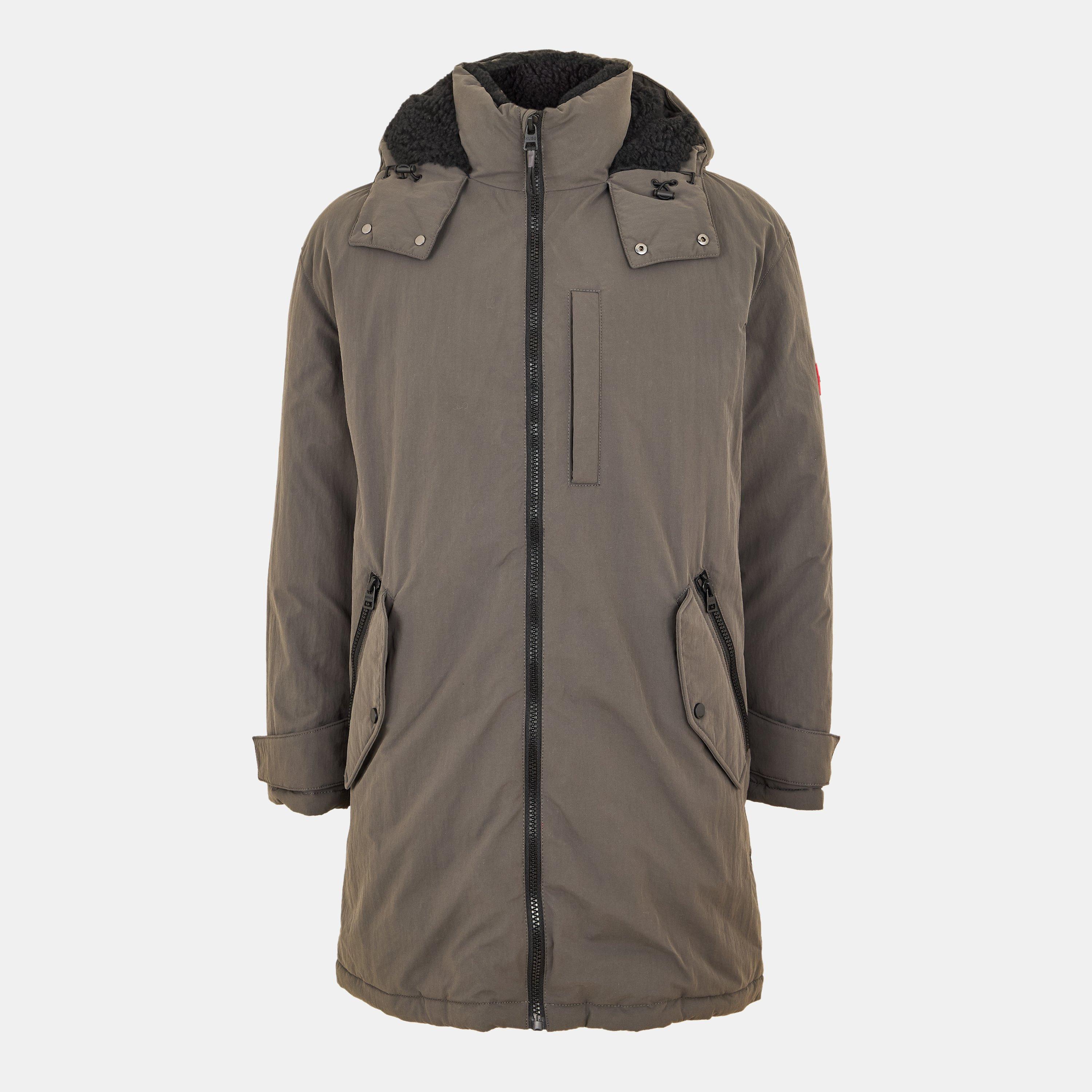 Hugo Men's Medium Puffer Jacket - Dark Grey - M