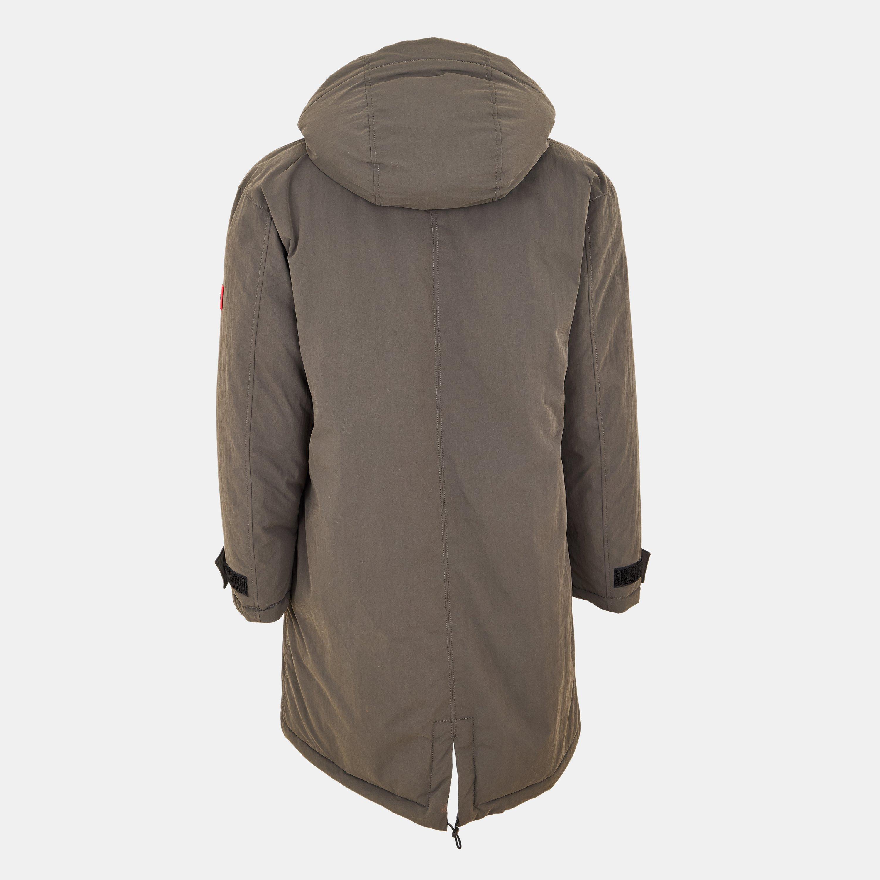 Dark Grey - Hugo - Men's Medium Puffer Jacket - 2