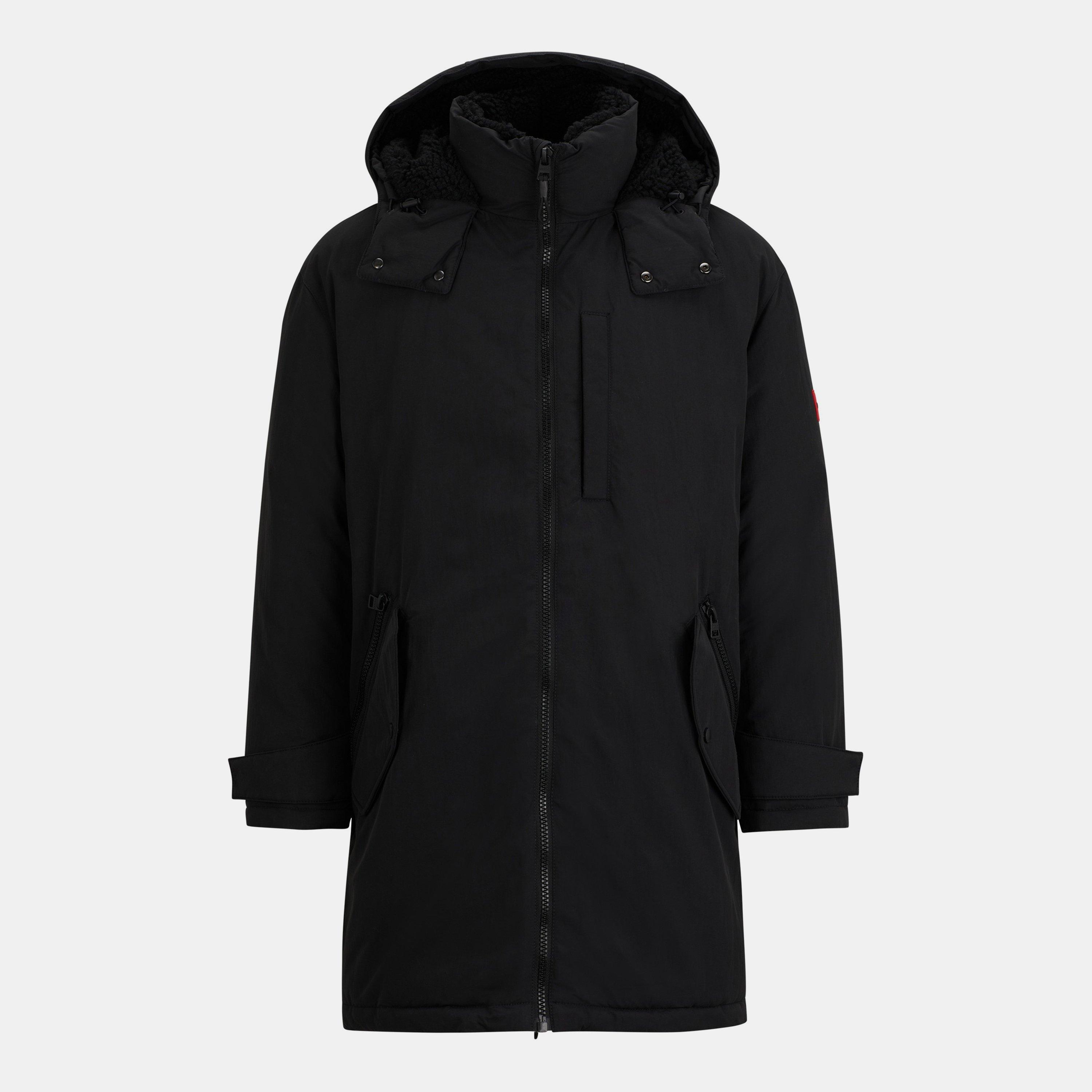 Hugo Men's Medium Puffer Jacket - Black - M