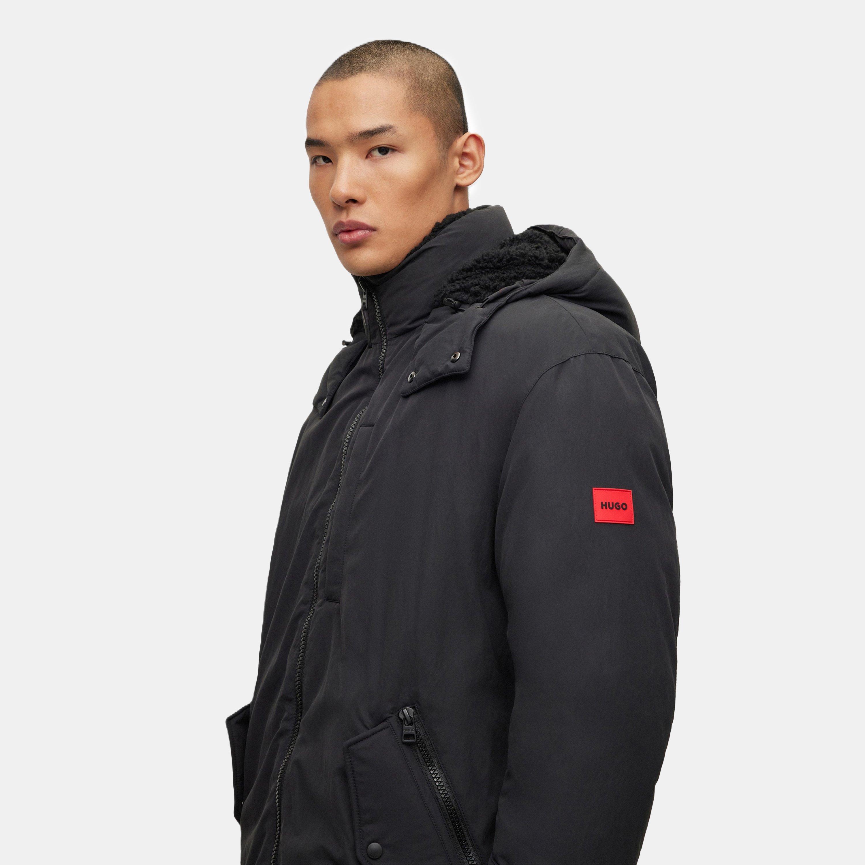 Black - Hugo - Men's Medium Puffer Jacket - 2