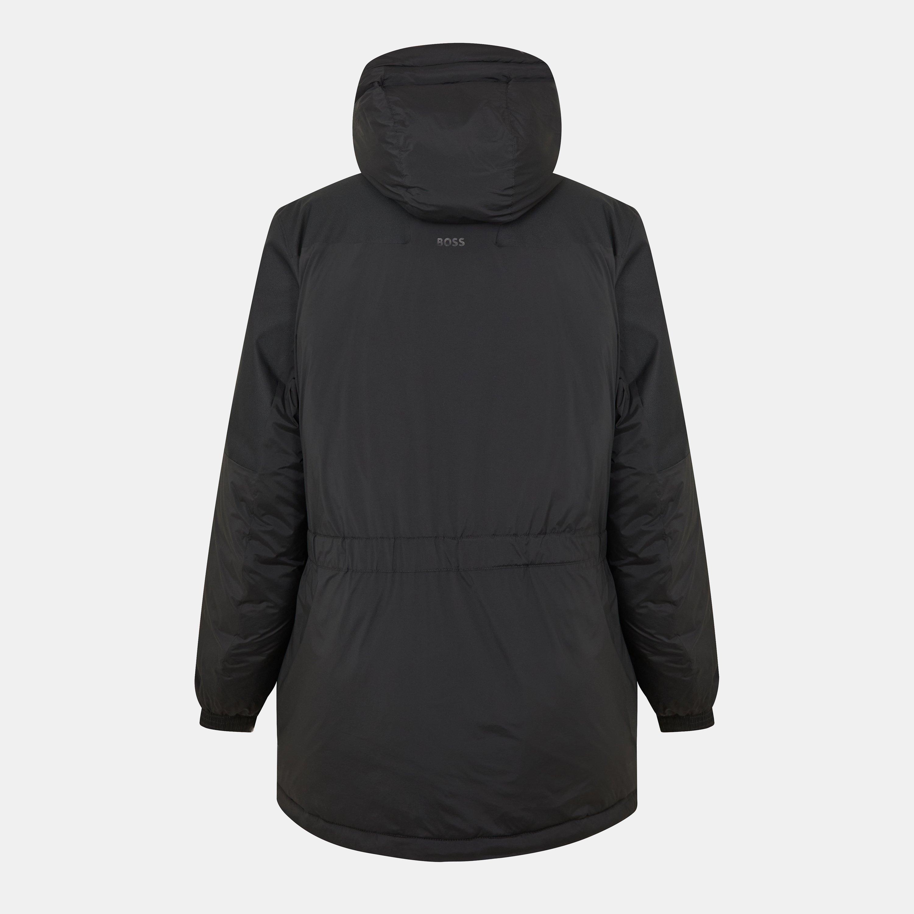 Black - Boss - Men's Camiano Weather-Resistant Insulated Parka - 2