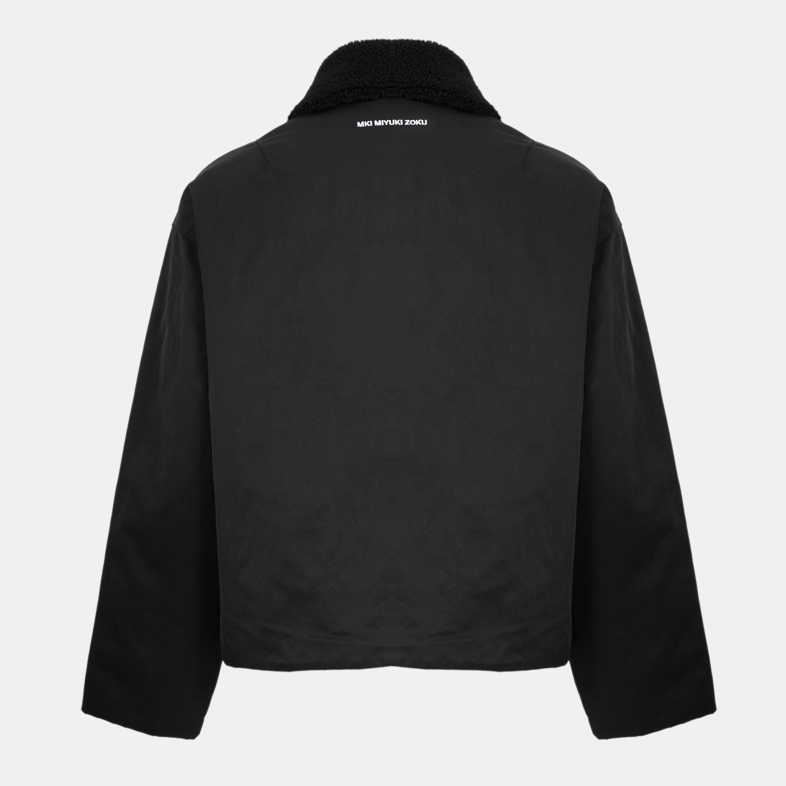 Black - MKI MIYUKI ZOKU - MKI Nyl Box Jkt Sn54 - 2