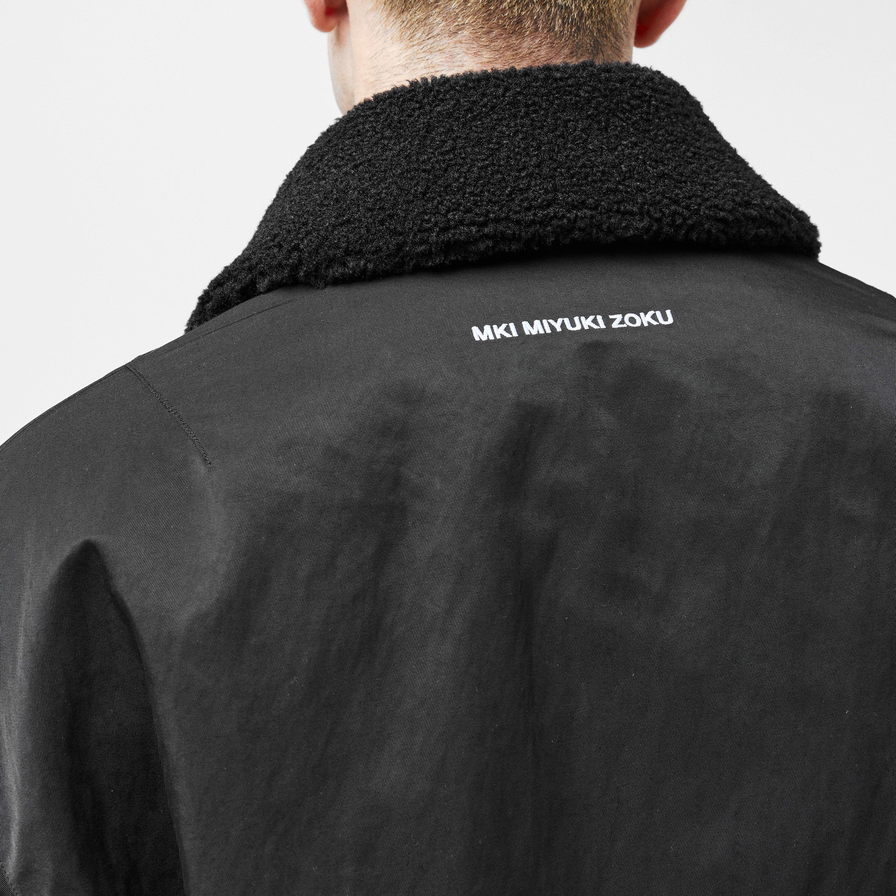 Black - MKI MIYUKI ZOKU - MKI Nyl Box Jkt Sn54 - 5