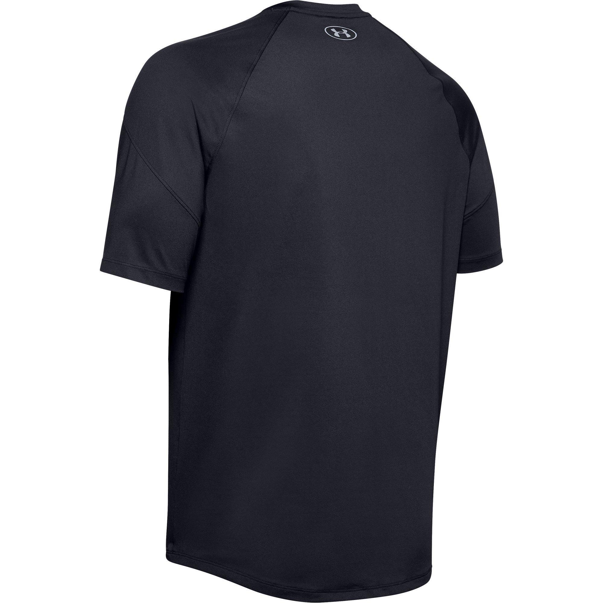 Blck/Metal Silv - Under Armour - Under Recover Short Sleeve T Shirt Mens - 2