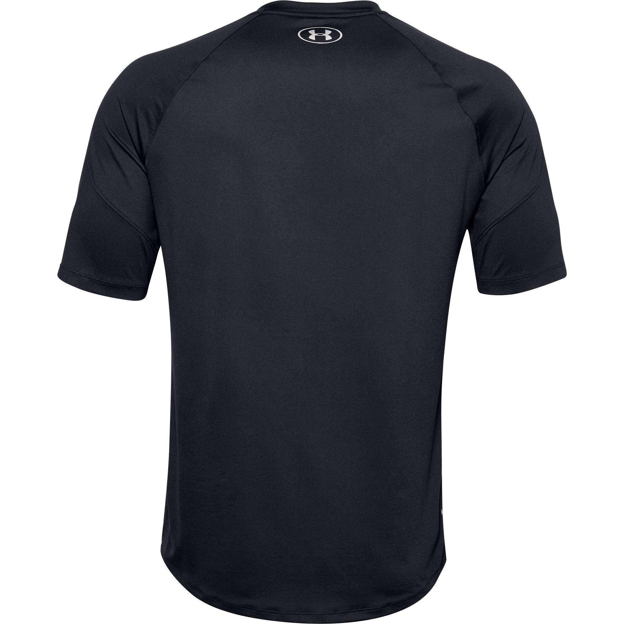 Blck/Metal Silv - Under Armour - Under Recover Short Sleeve T Shirt Mens - 6