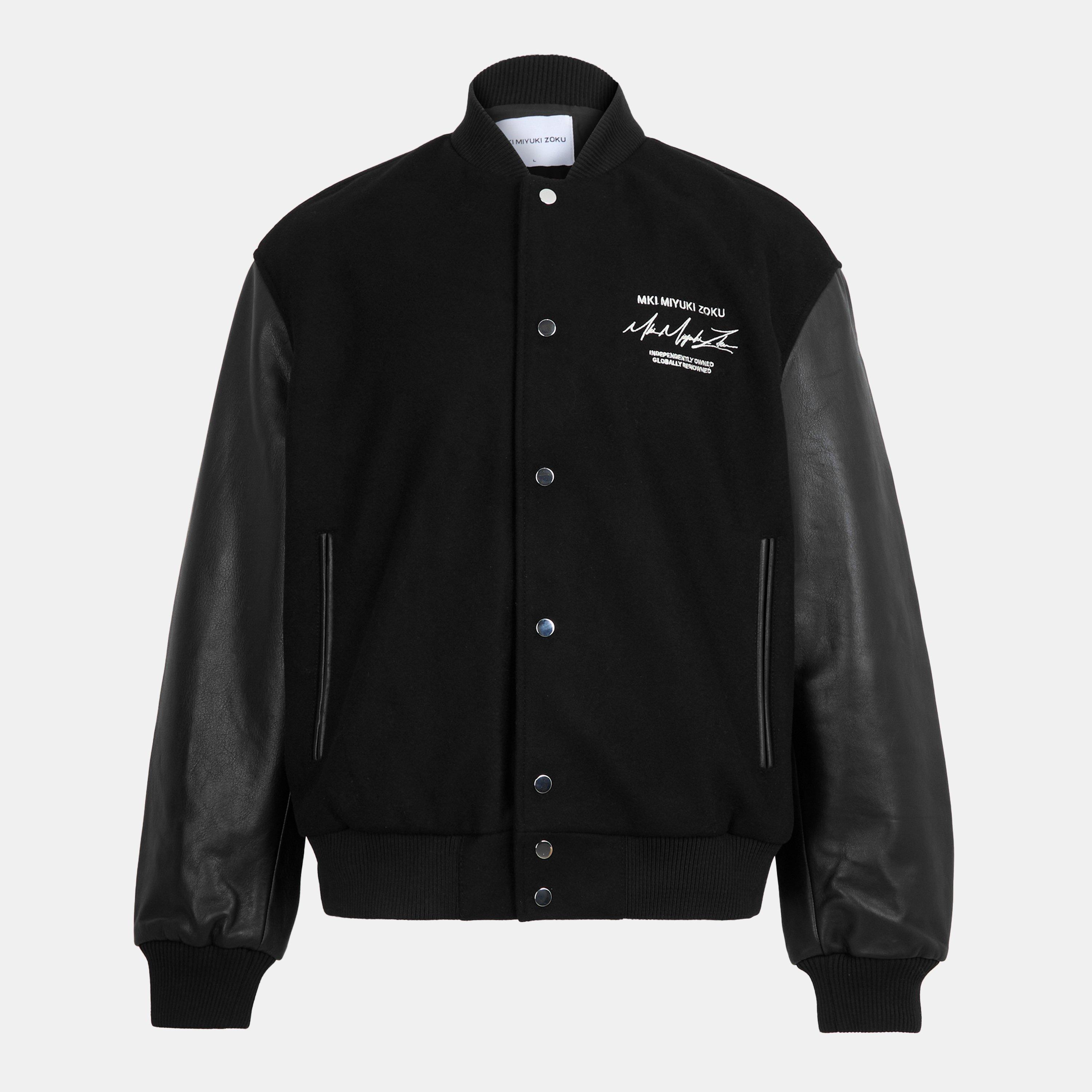 MKI Men's Script Varsity Jacket | Cruise Fashion