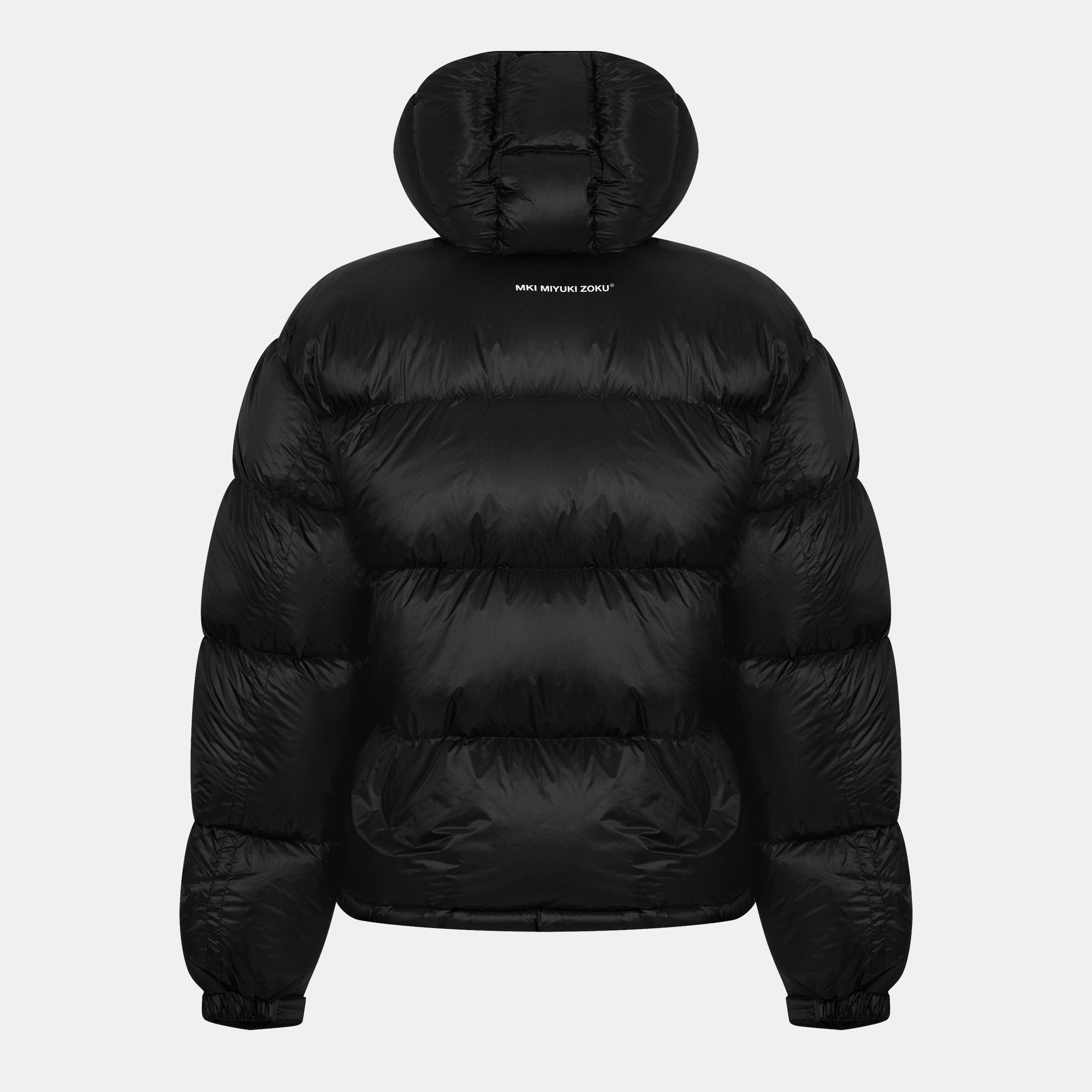 Black - MKI MIYUKI ZOKU - Men's Trans Bubble Medium Puffer Jacket - 2