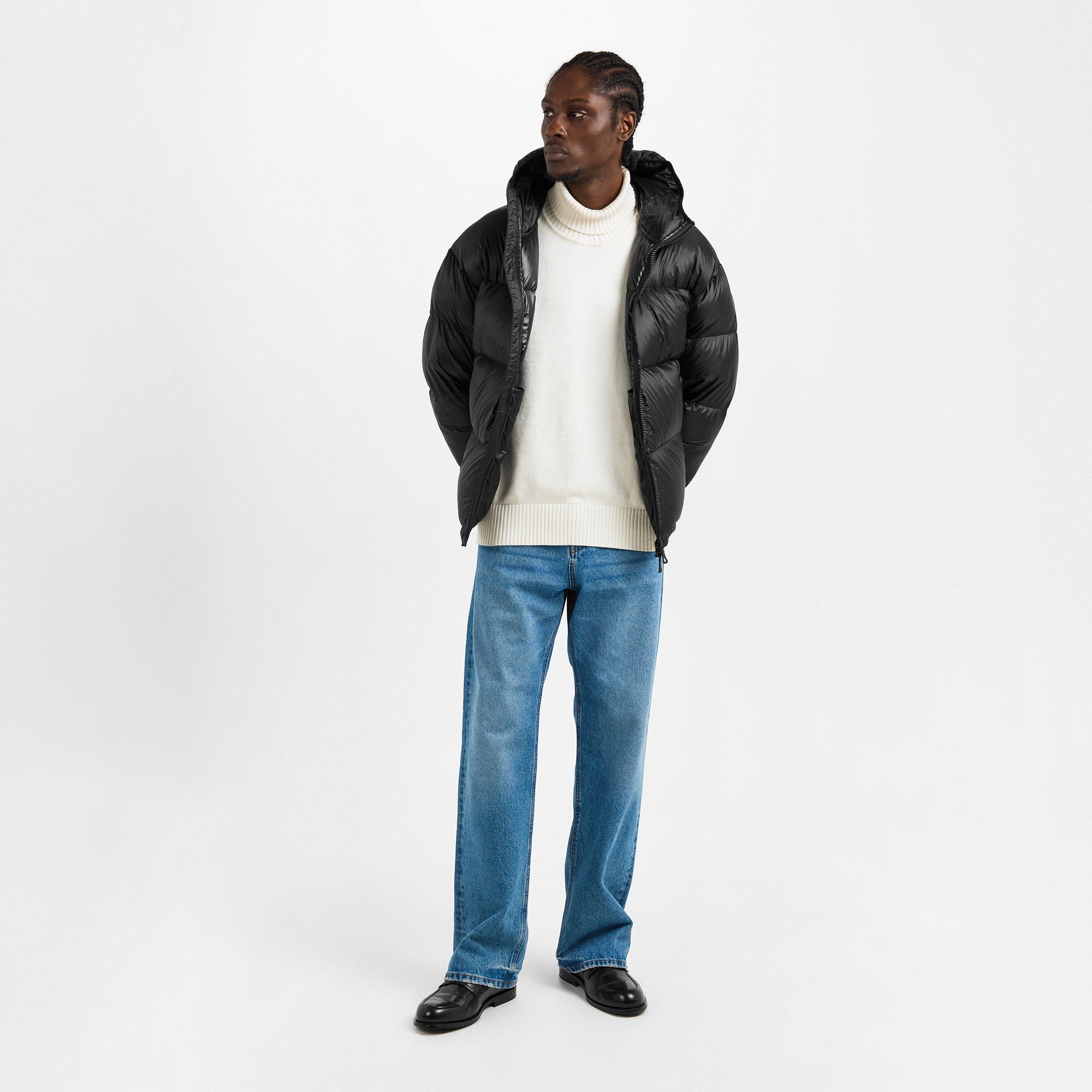 Black - MKI MIYUKI ZOKU - Men's Trans Bubble Medium Puffer Jacket - 6