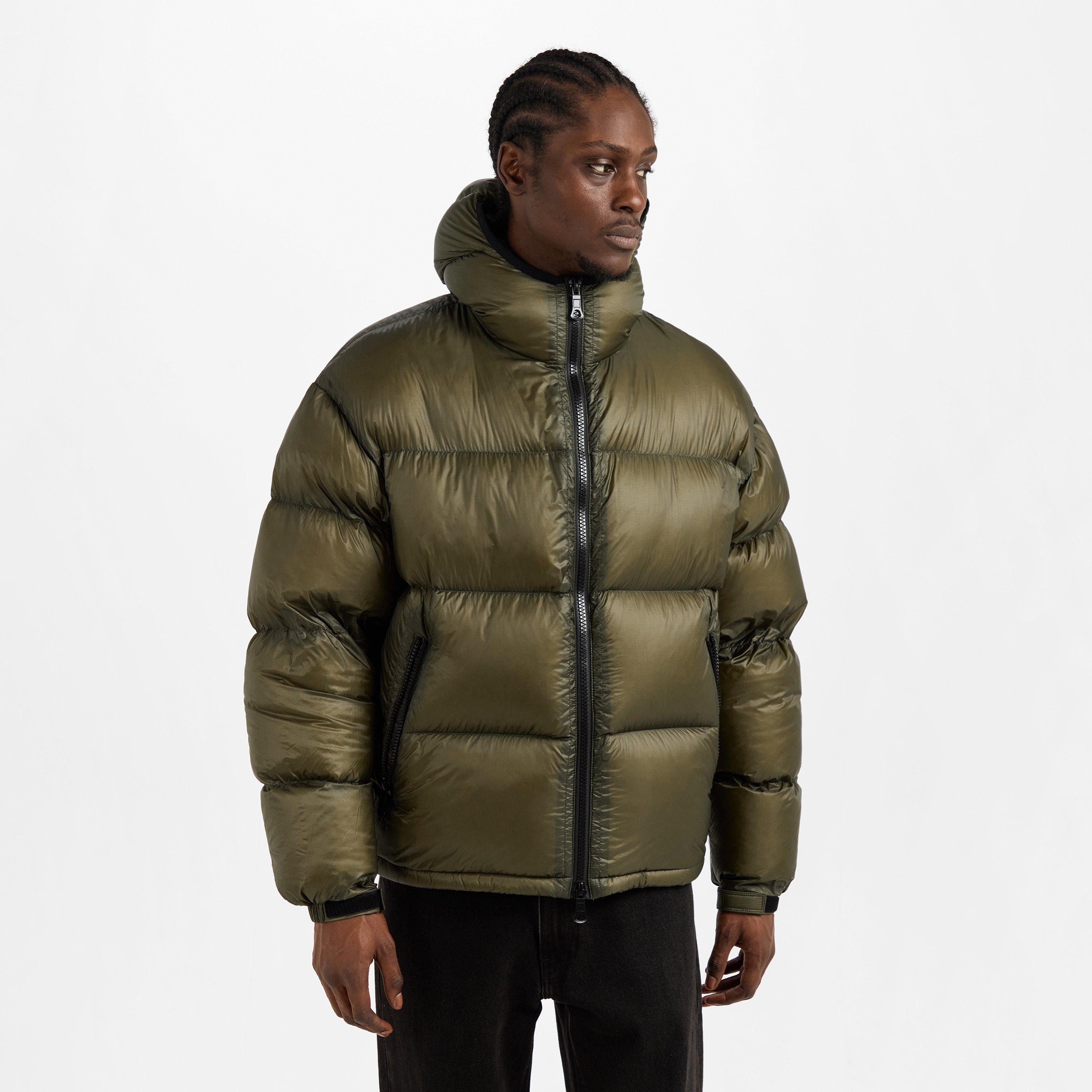Olive - MKI MIYUKI ZOKU - Men's Trans Bubble Medium Puffer Jacket - 3