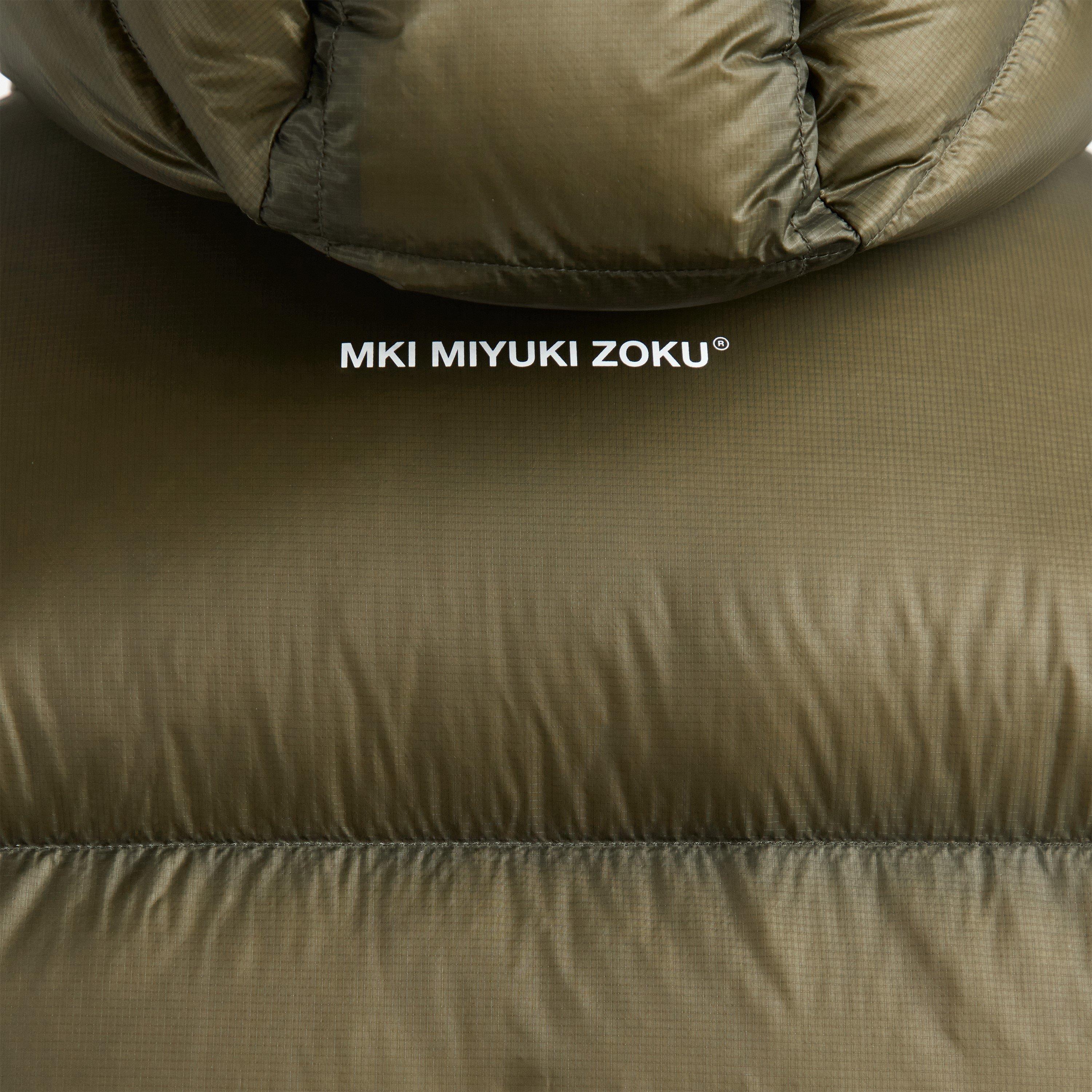 Olive - MKI MIYUKI ZOKU - Men's Trans Bubble Medium Puffer Jacket - 5