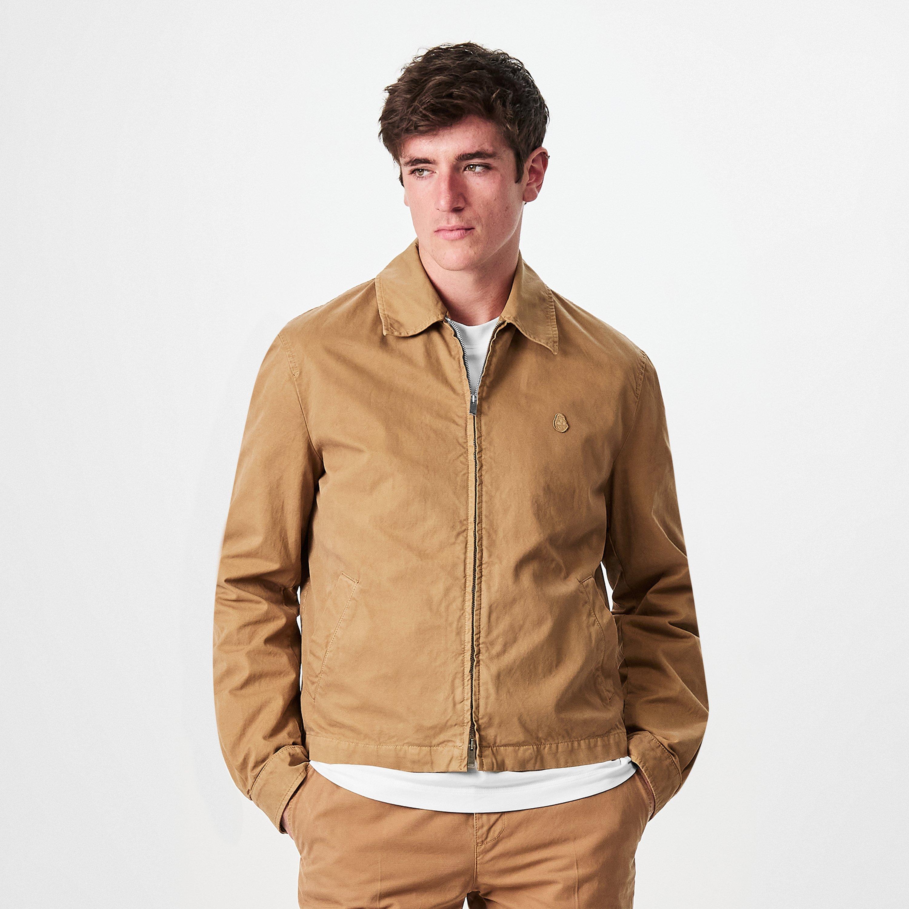 Sand - Alexander McQueen - Men's Alex Embroidered Zipped Overshirt - 3