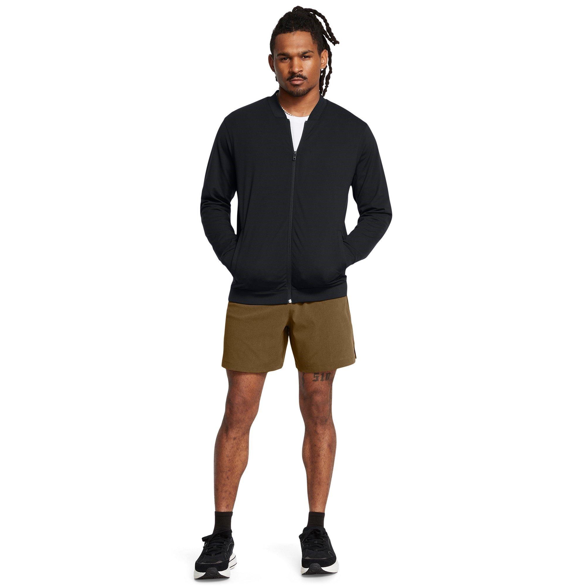 Nero - Under Armour - Meridian Bomber Four-Way Stretch Moisture-Wicking Performance Training Jacket - 5