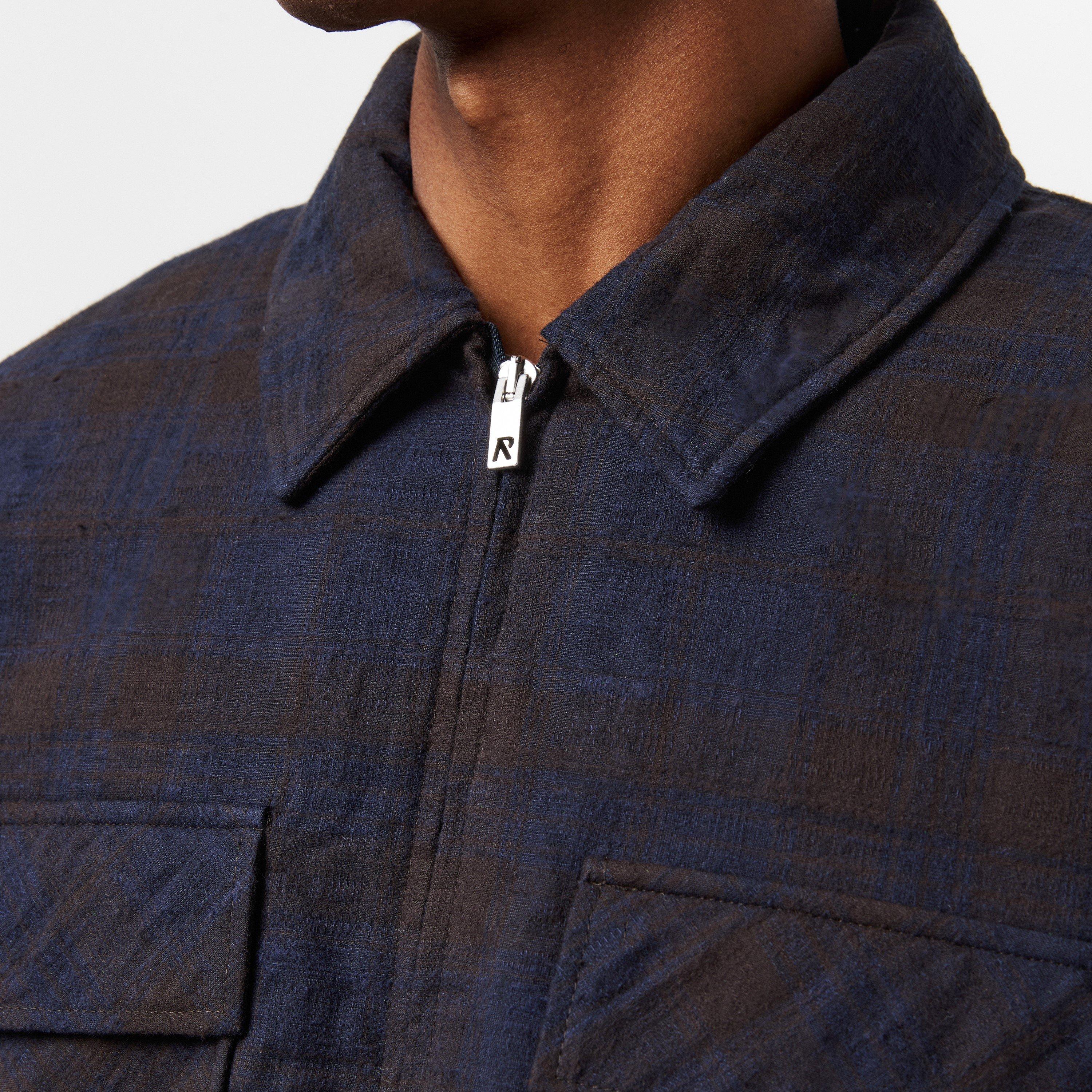 Midnight Navy - Represent - Men's Structured Overshirt - 5