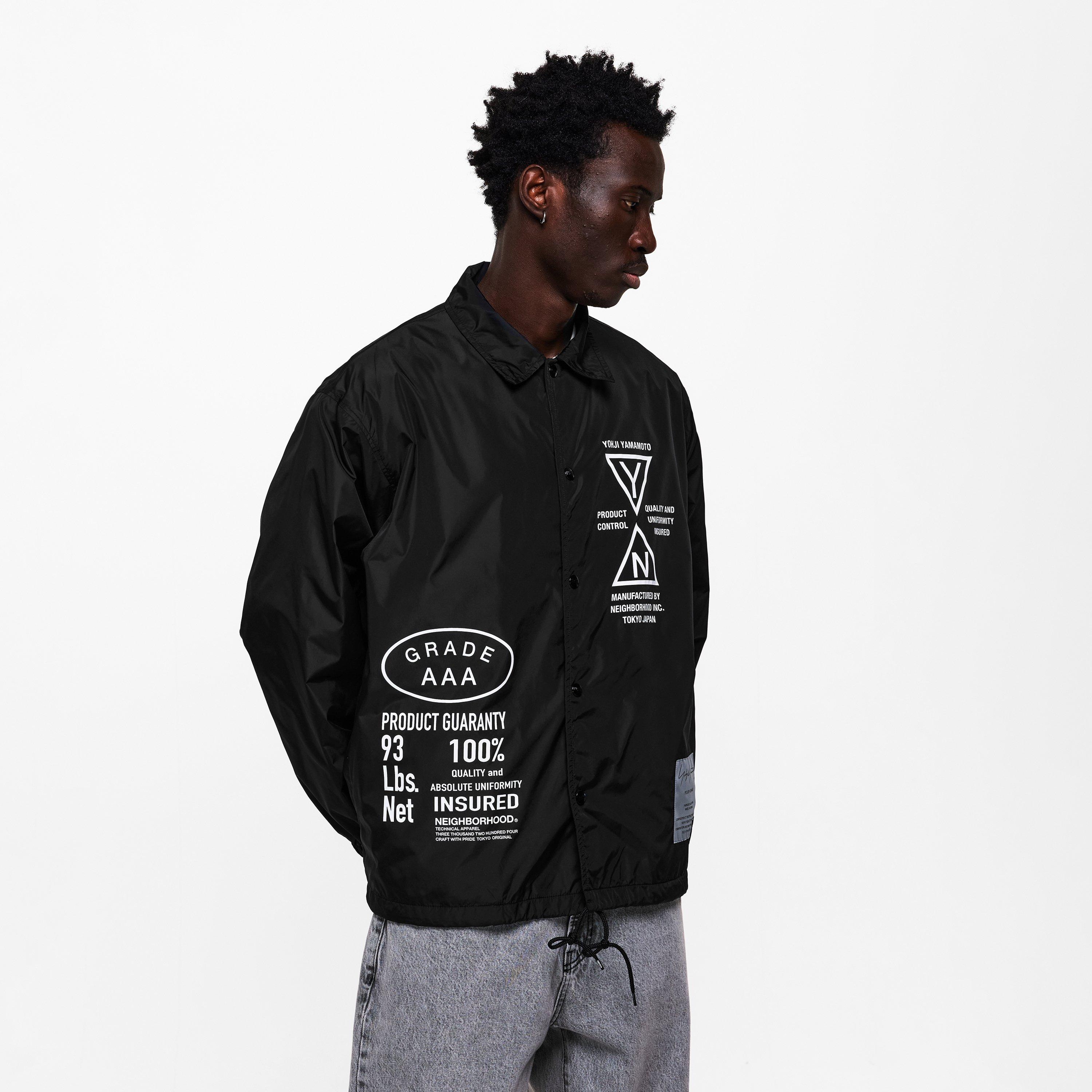 Black - Yohji Yamamoto - Men's NBHD Wind Windbreaker - 3