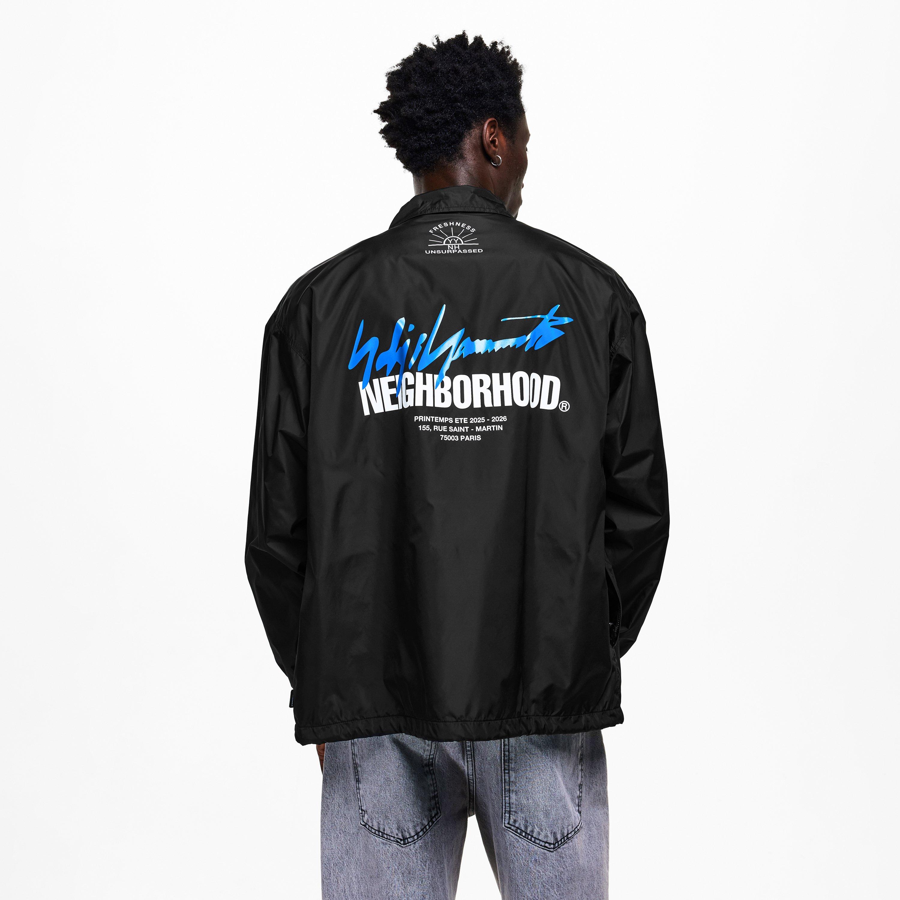 Black - Yohji Yamamoto - Men's NBHD Wind Windbreaker - 4