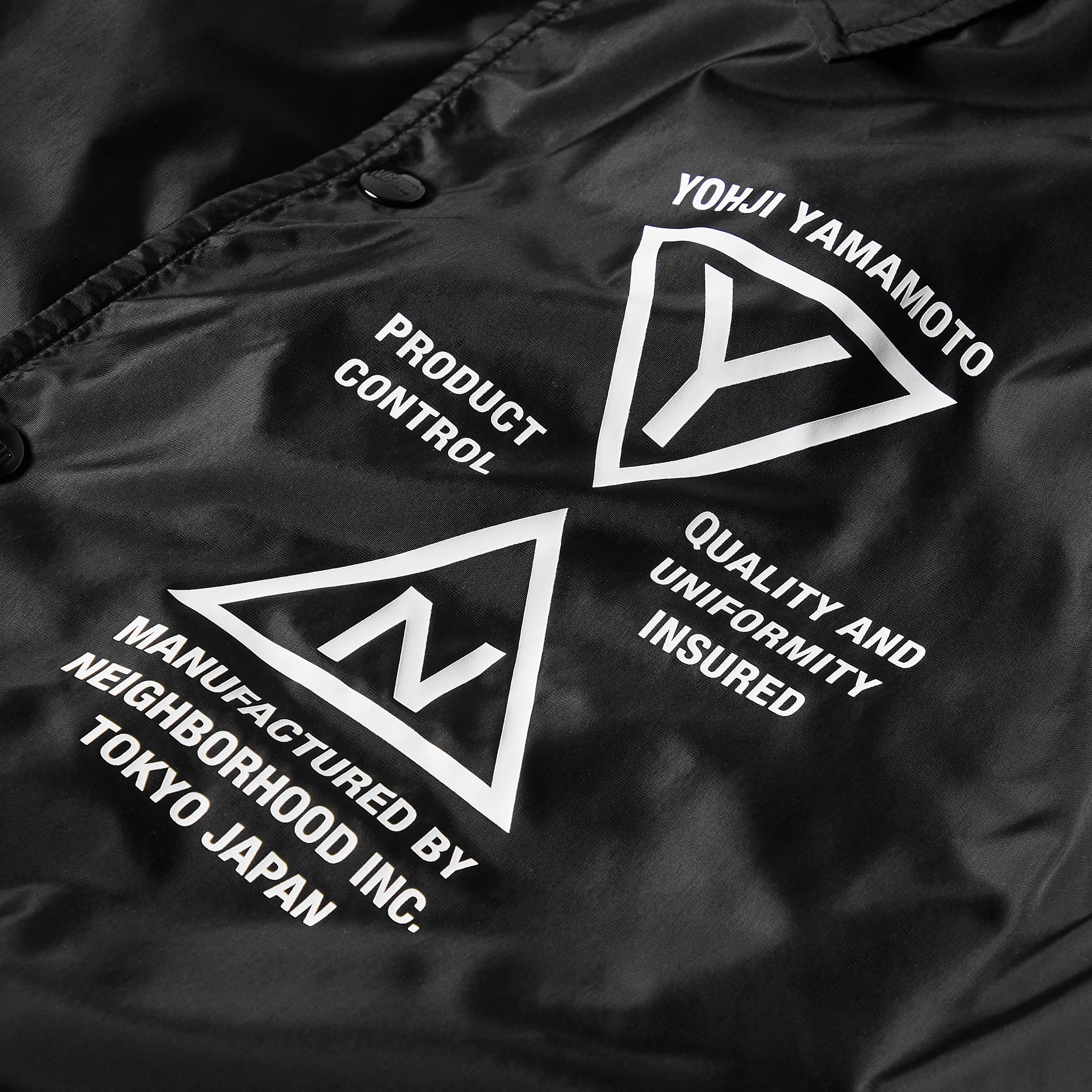 Black - Yohji Yamamoto - Men's NBHD Wind Windbreaker - 5